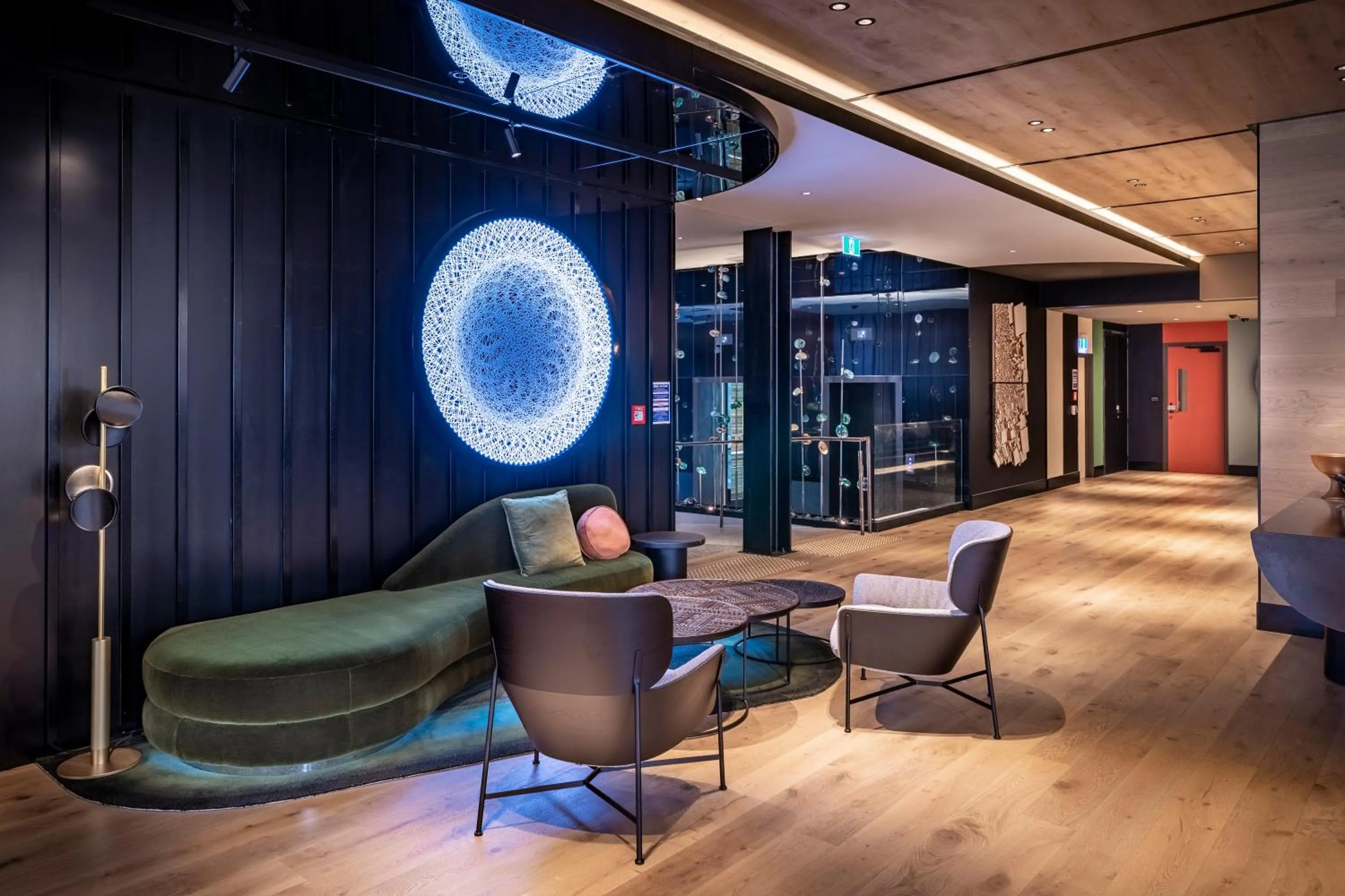 Lobby or reception in QT Auckland