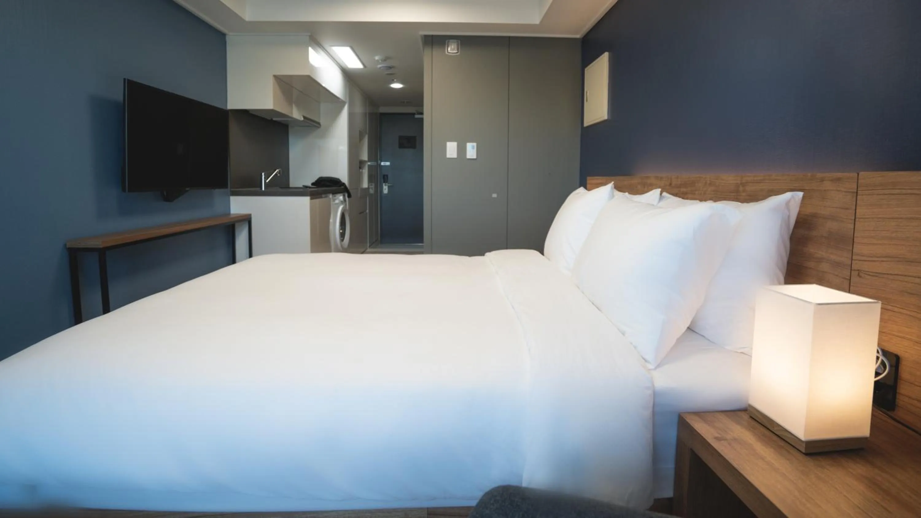 Area and facilities, Bed in Marinabay Sokcho