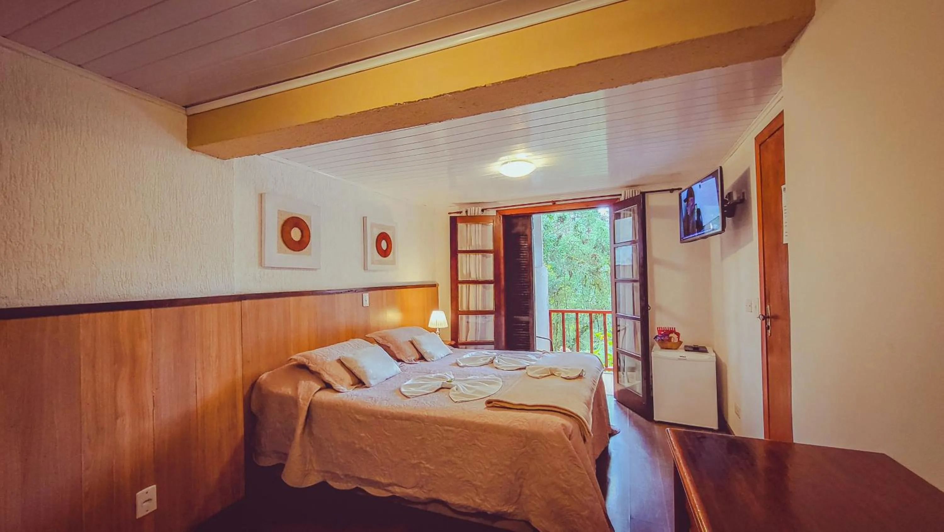 Bed in Pousada Atalaia Capivari