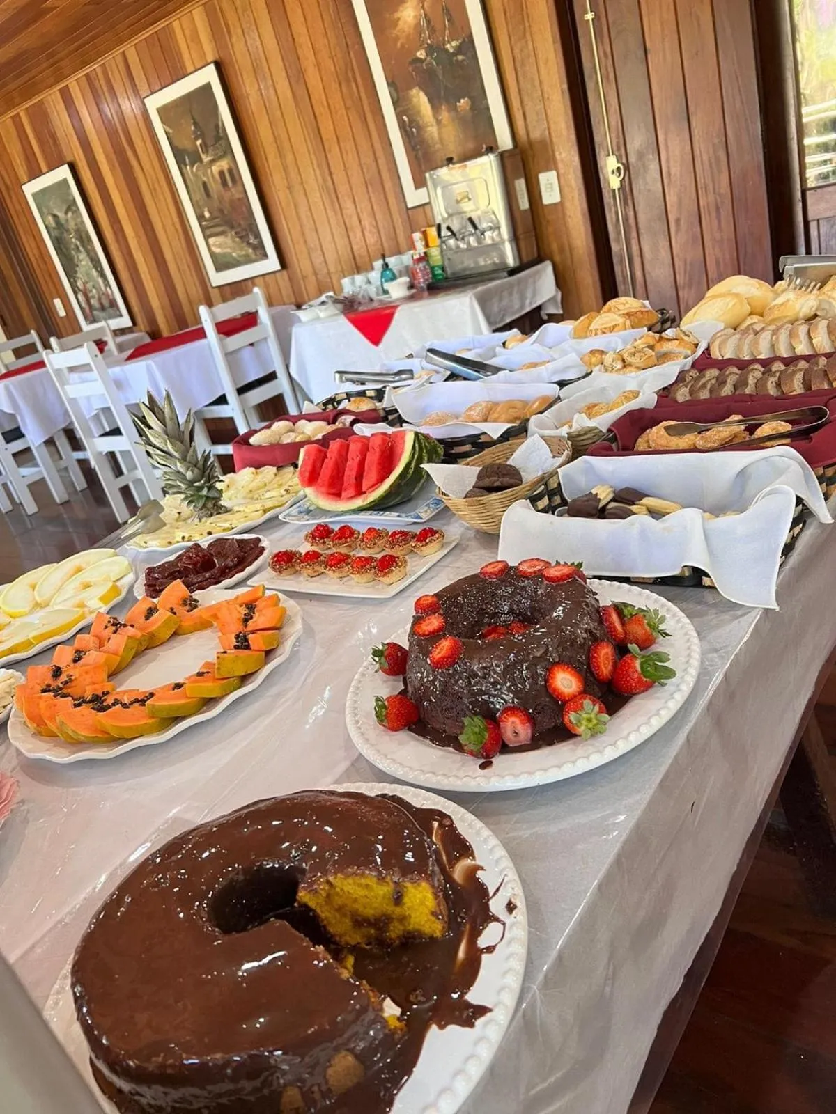 Food and drinks in Pousada Atalaia Capivari