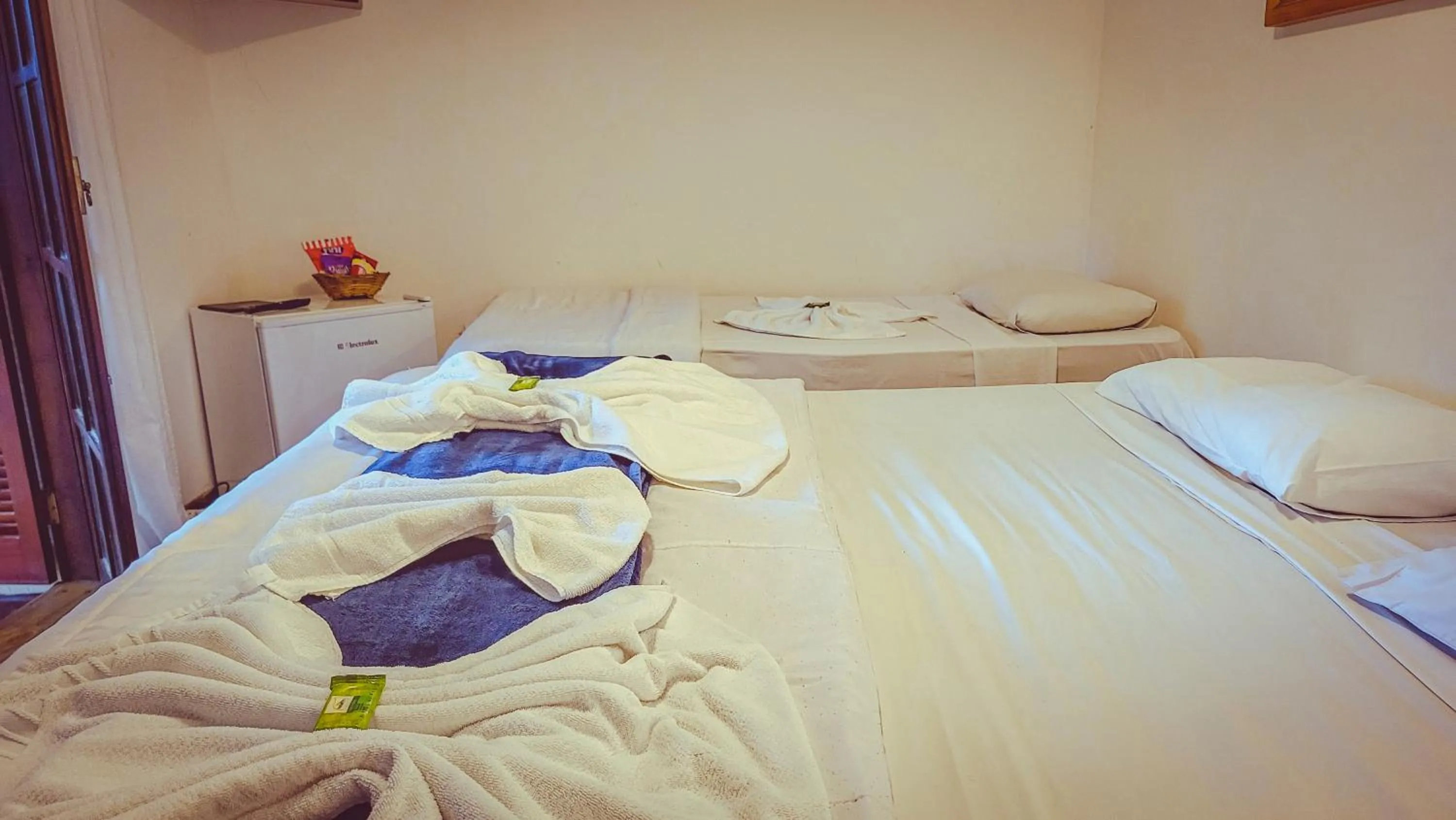 Bed in Pousada Atalaia Capivari