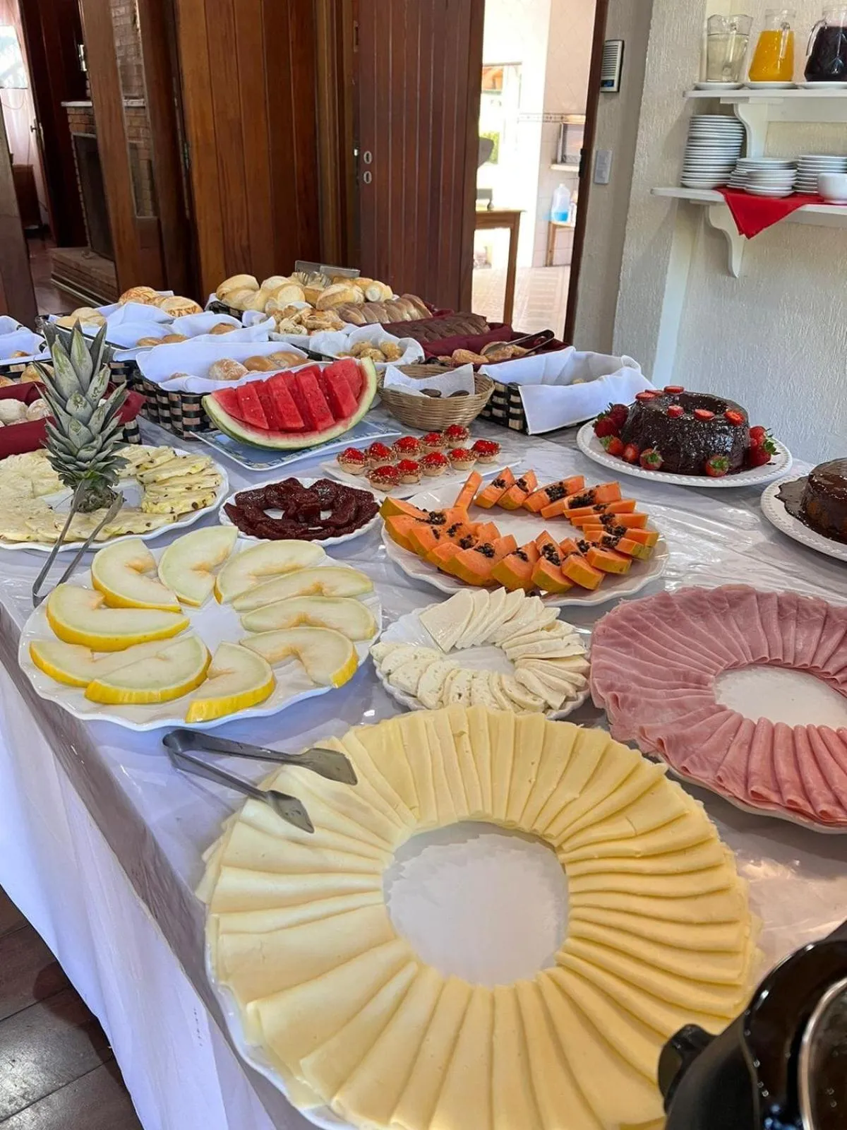 Food and drinks in Pousada Atalaia Capivari