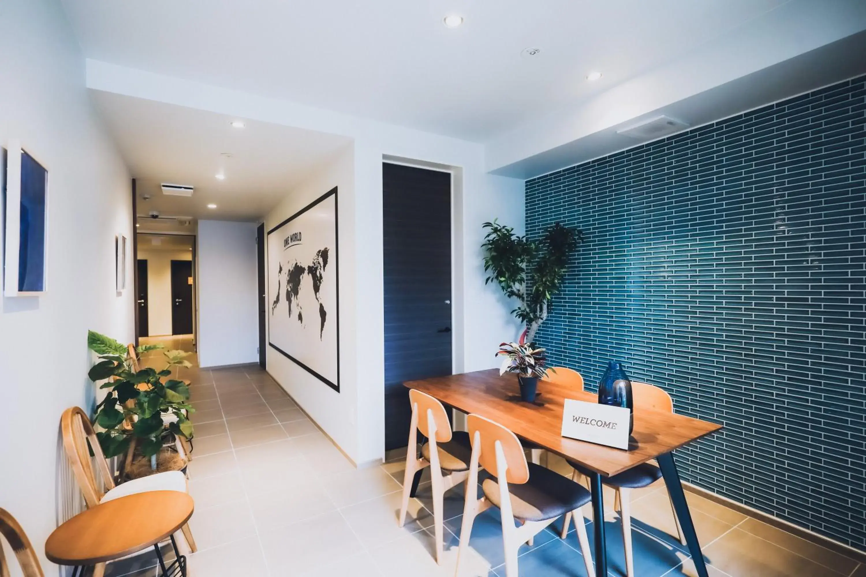 Lobby or reception in LAZULI Hiroshima Hotel and Lounge Lobby or reception in LAZULI Hiroshima Hotel and Lounge