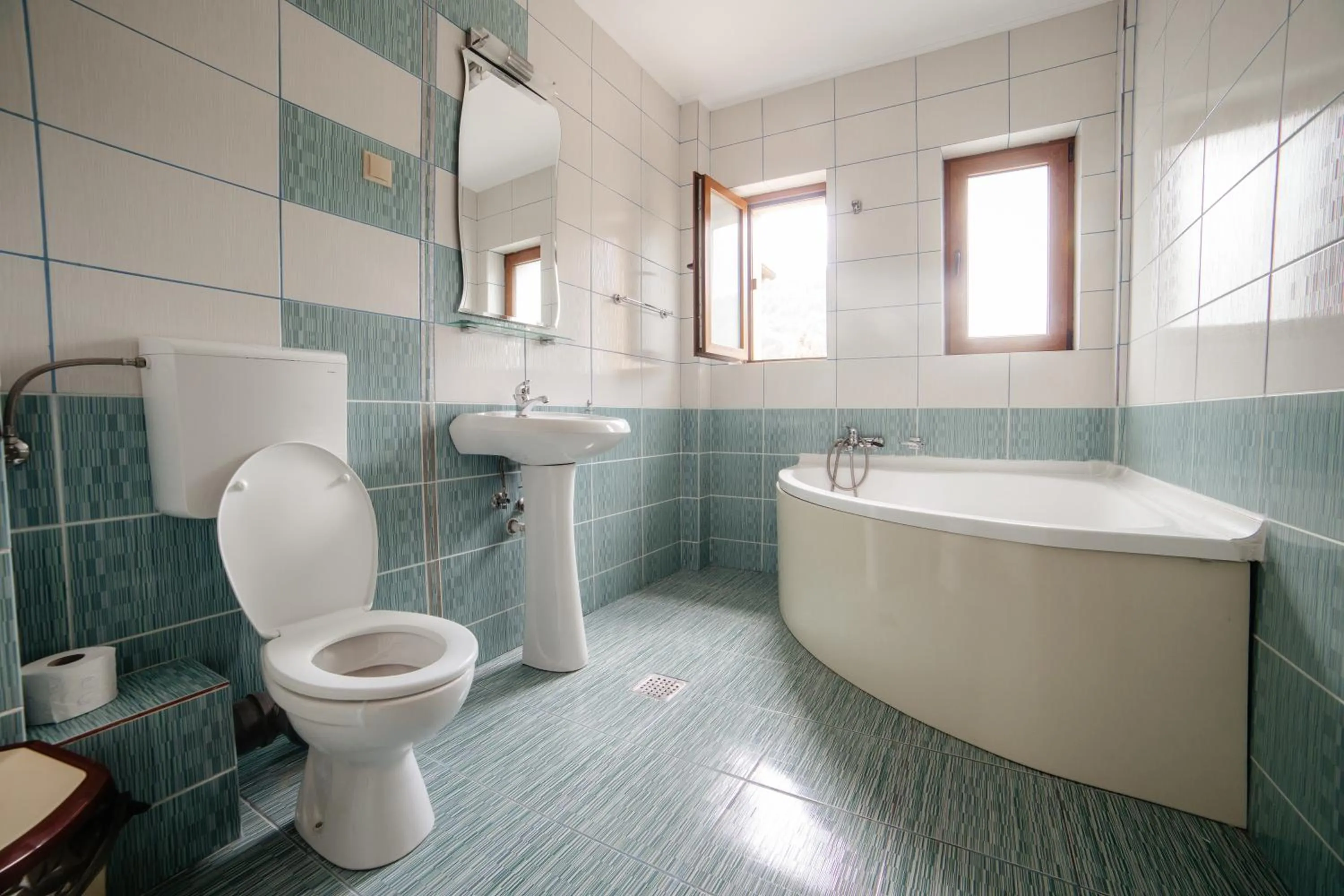 Shower in Pensiunea Floare de Colţ