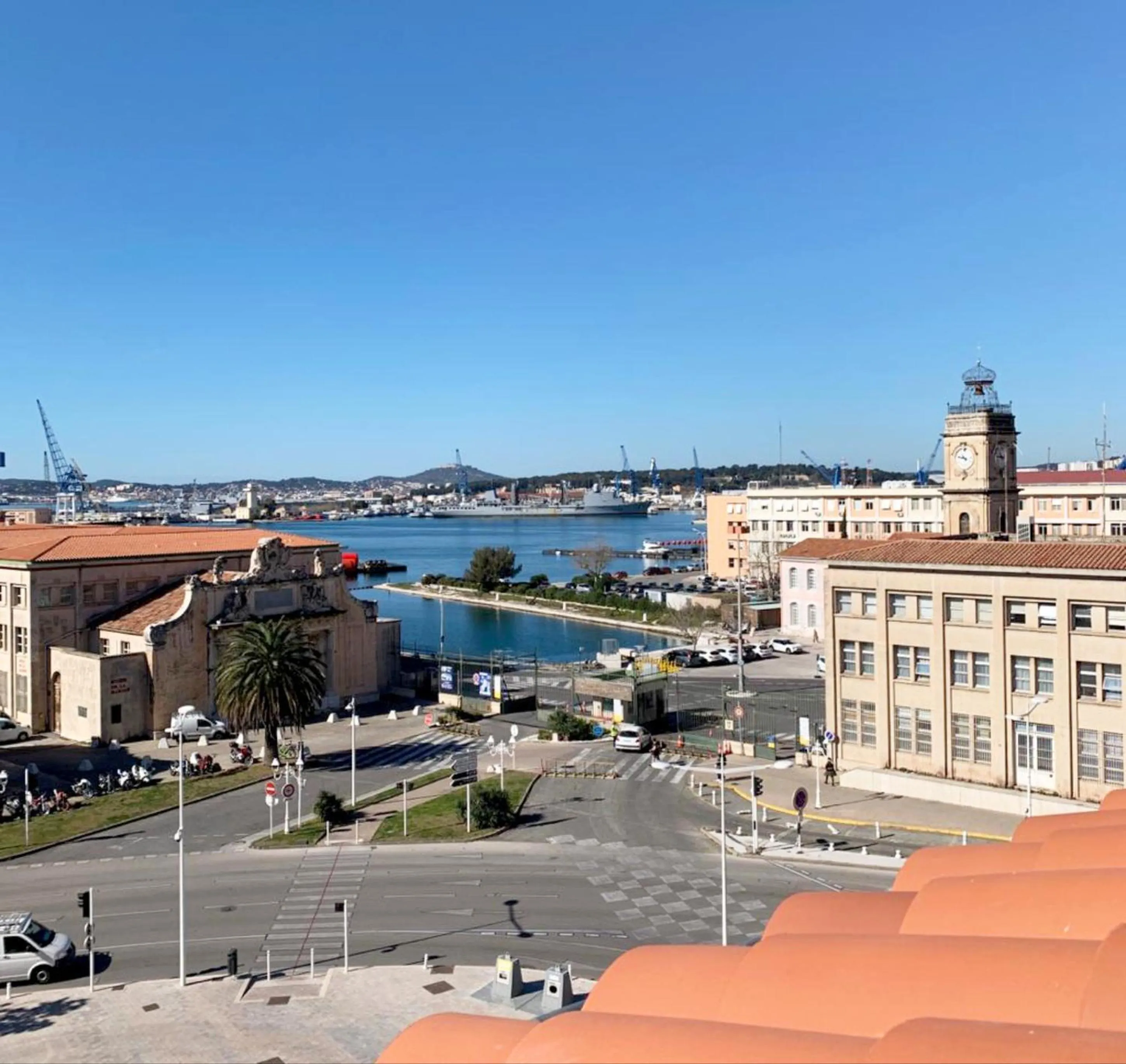 View (from property/room) in L'Eautel Toulon Centre Port