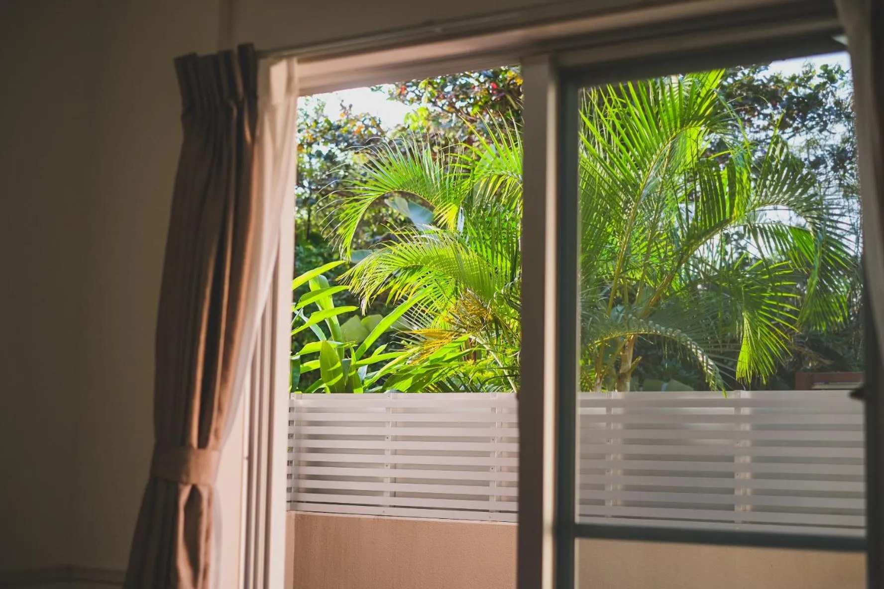 Garden view in Odysis Onna Resort Hotel