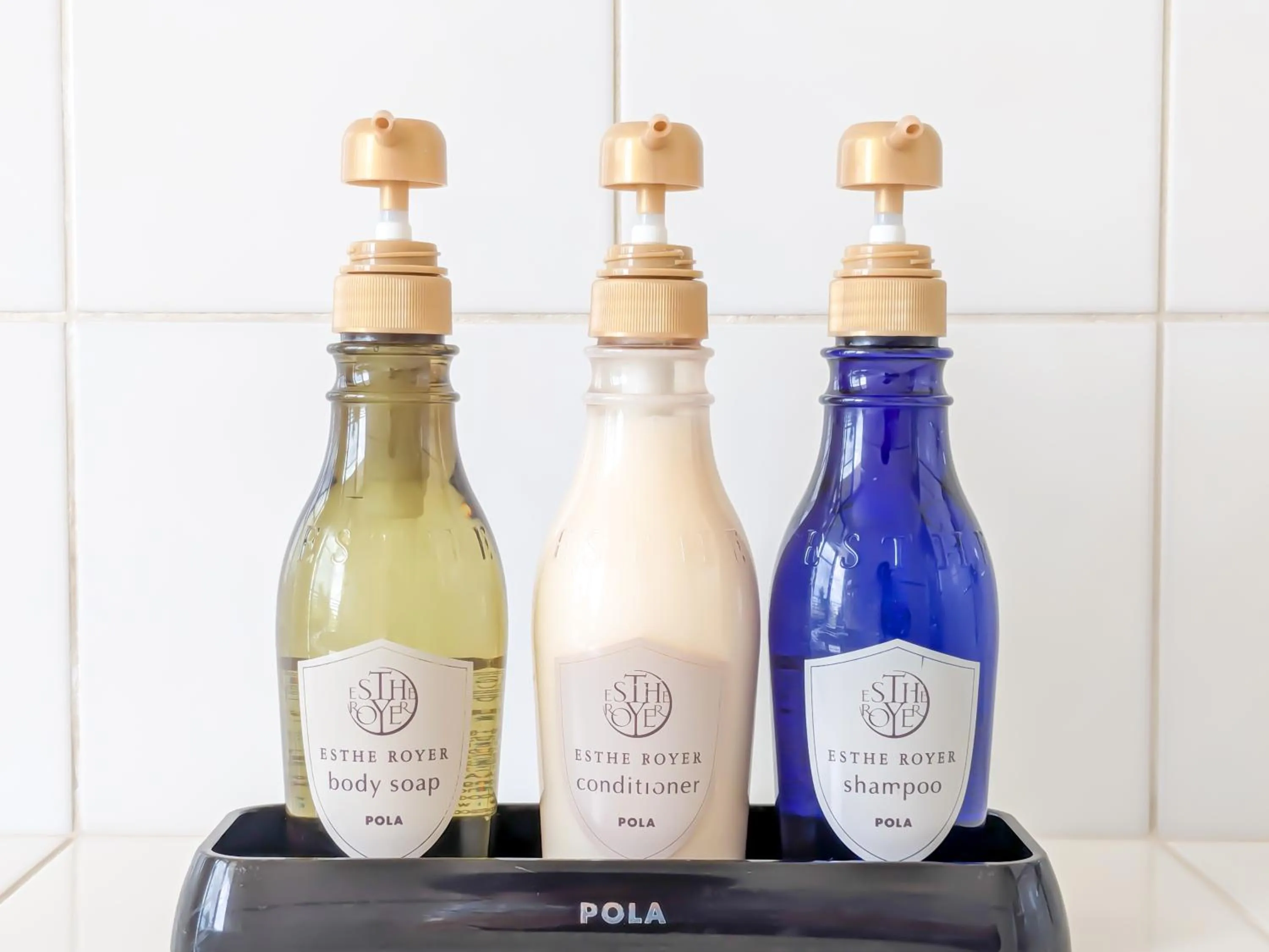 Shower in Odysis Onna Resort Hotel