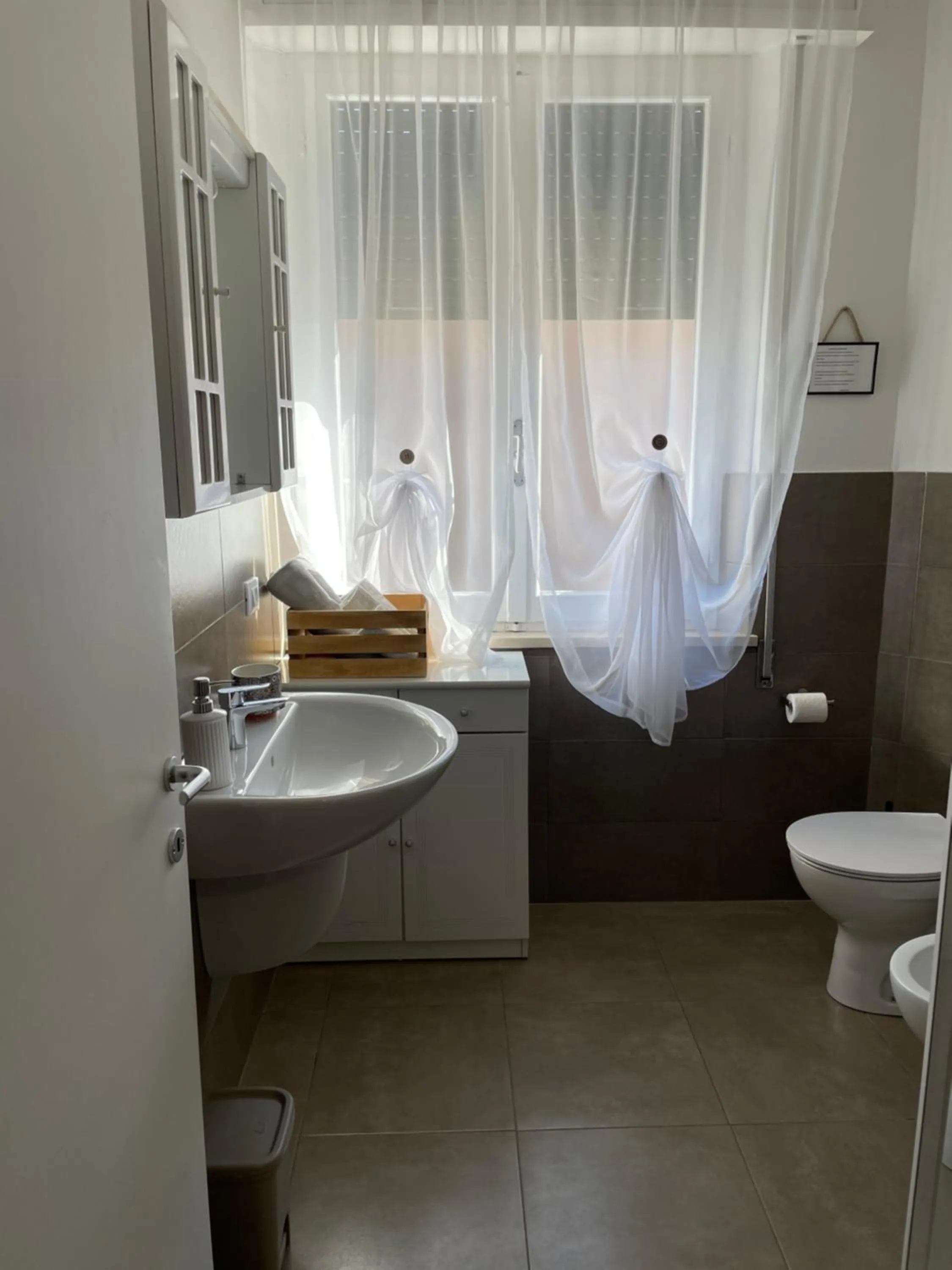 Bathroom in Le Bassotte b&b