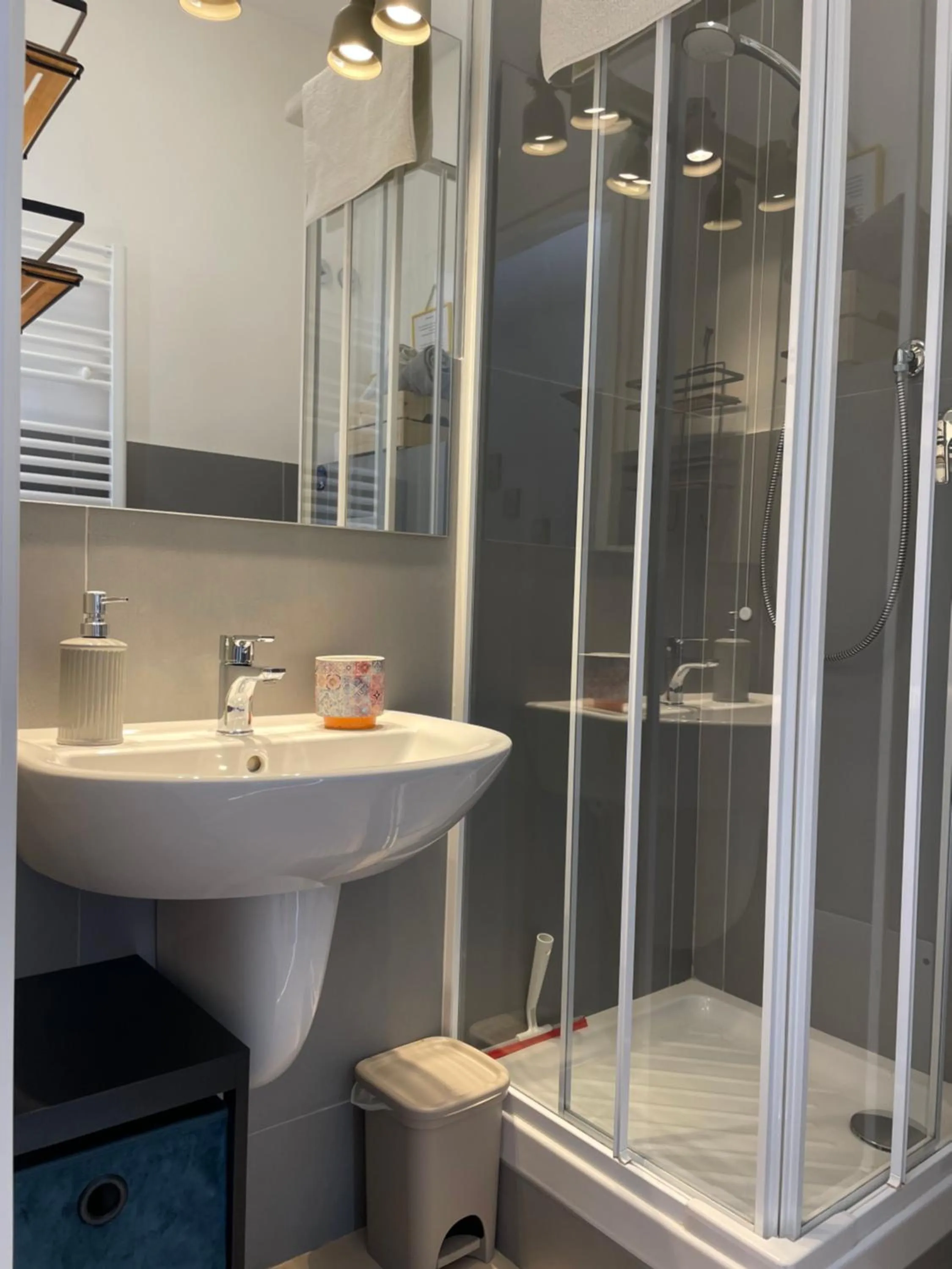 Bathroom in Le Bassotte b&b