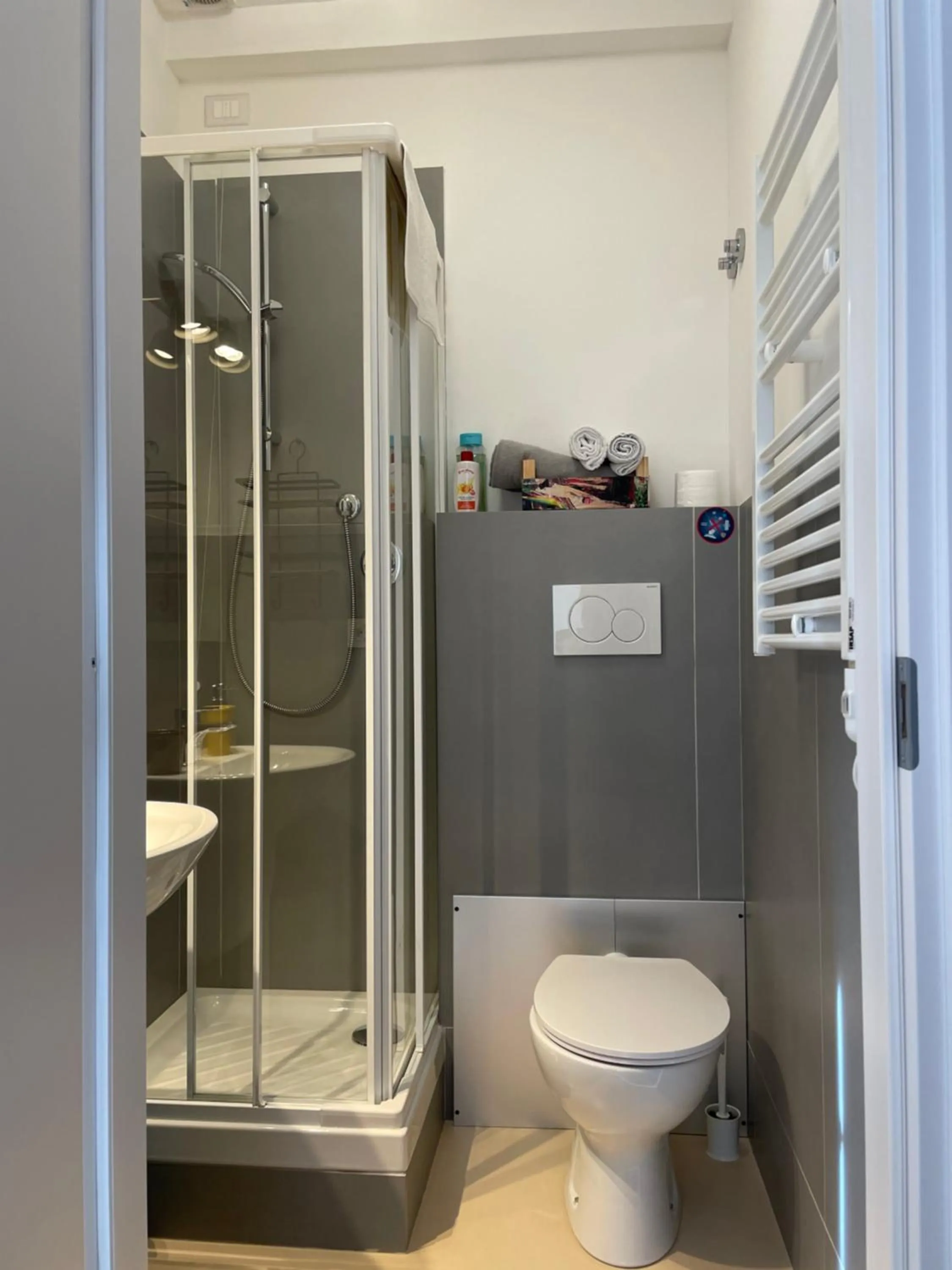 Bathroom in Le Bassotte b&b