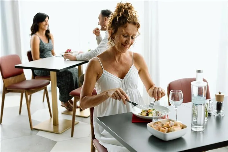 Restaurant/places to eat in Résidence-Aïga Resort thermal & spa