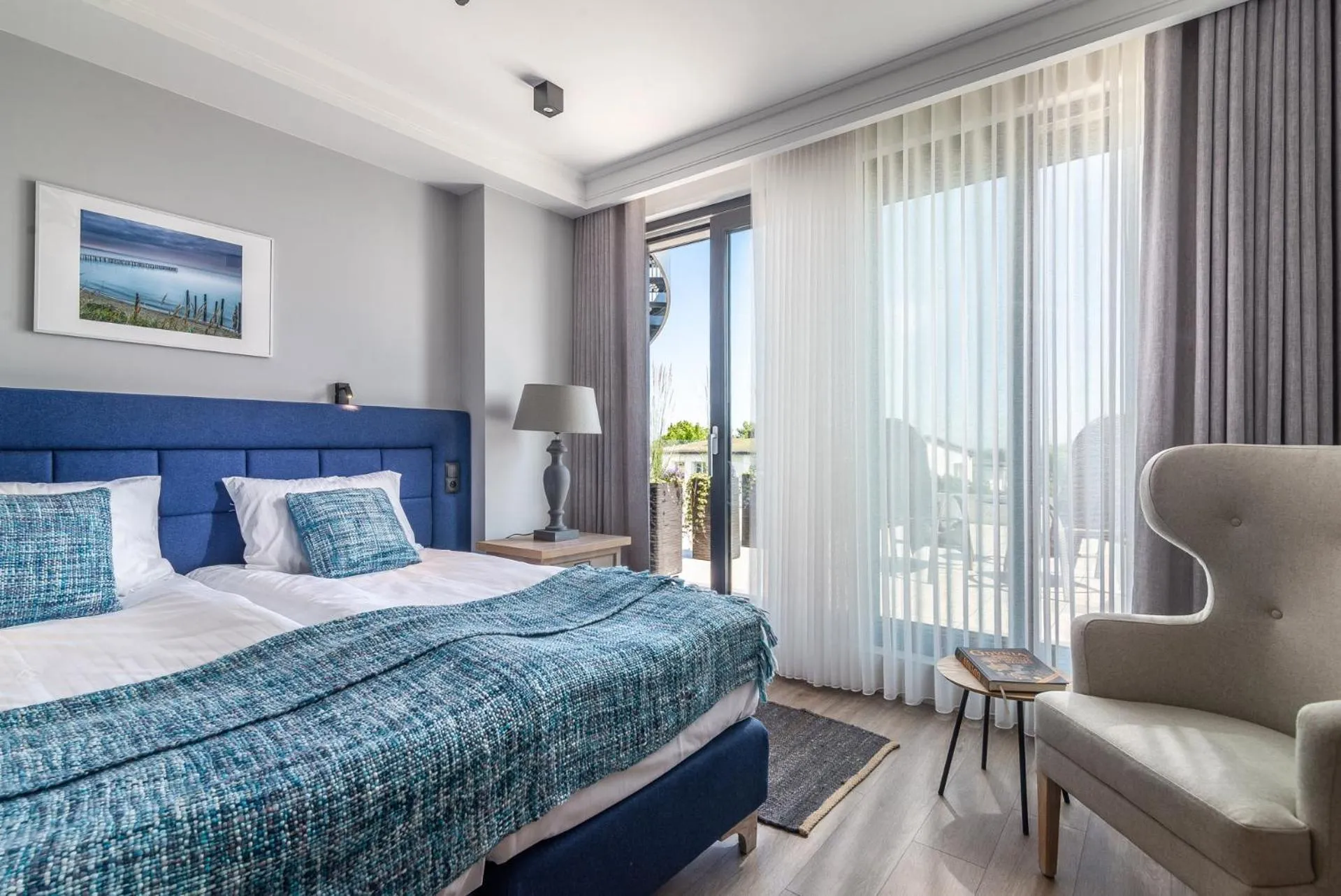 Bed in Moje Orłowo Boutique Bed & Breakfast - Adults Only