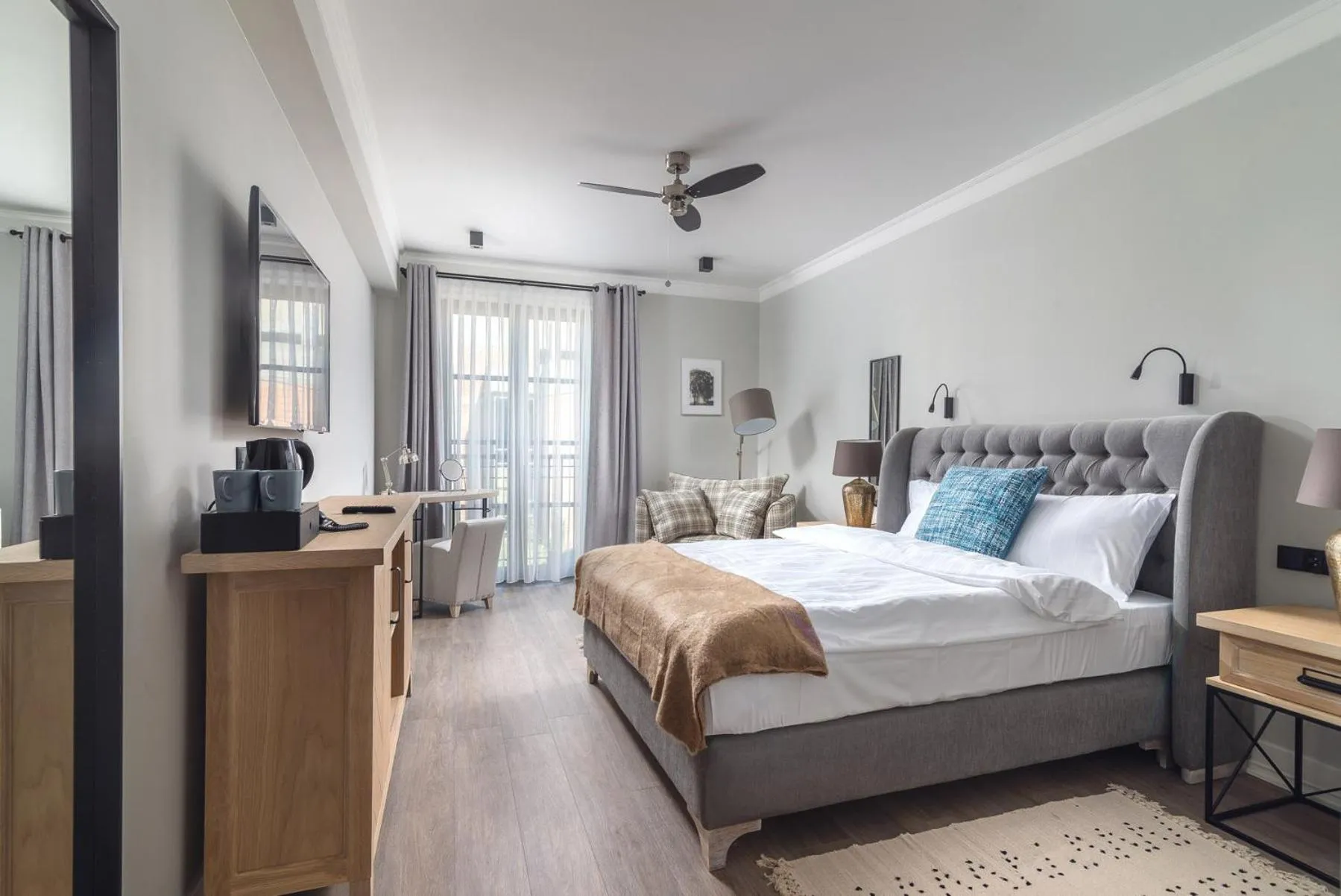 Bed in Moje Orłowo Boutique Bed & Breakfast - Adults Only