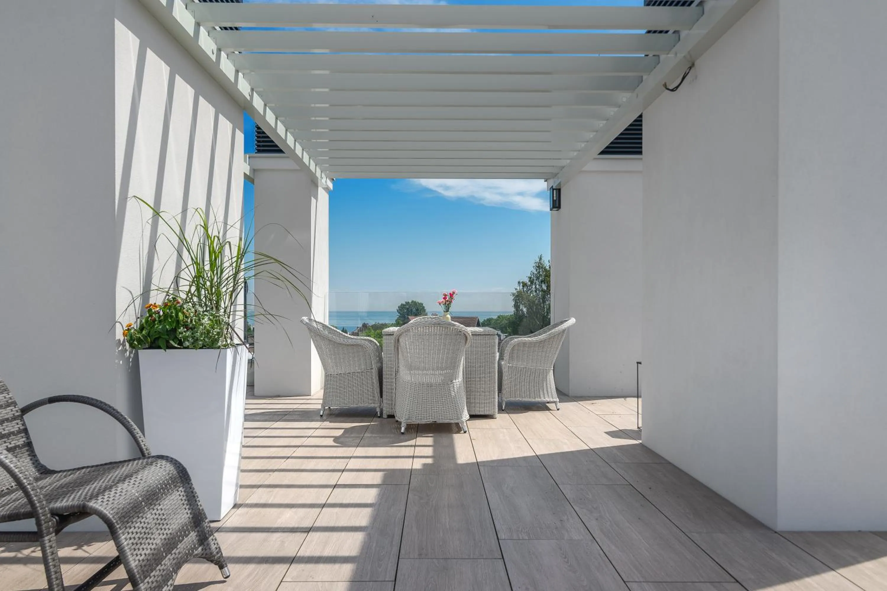 Balcony/Terrace in Moje Orłowo Boutique Bed & Breakfast - Adults Only