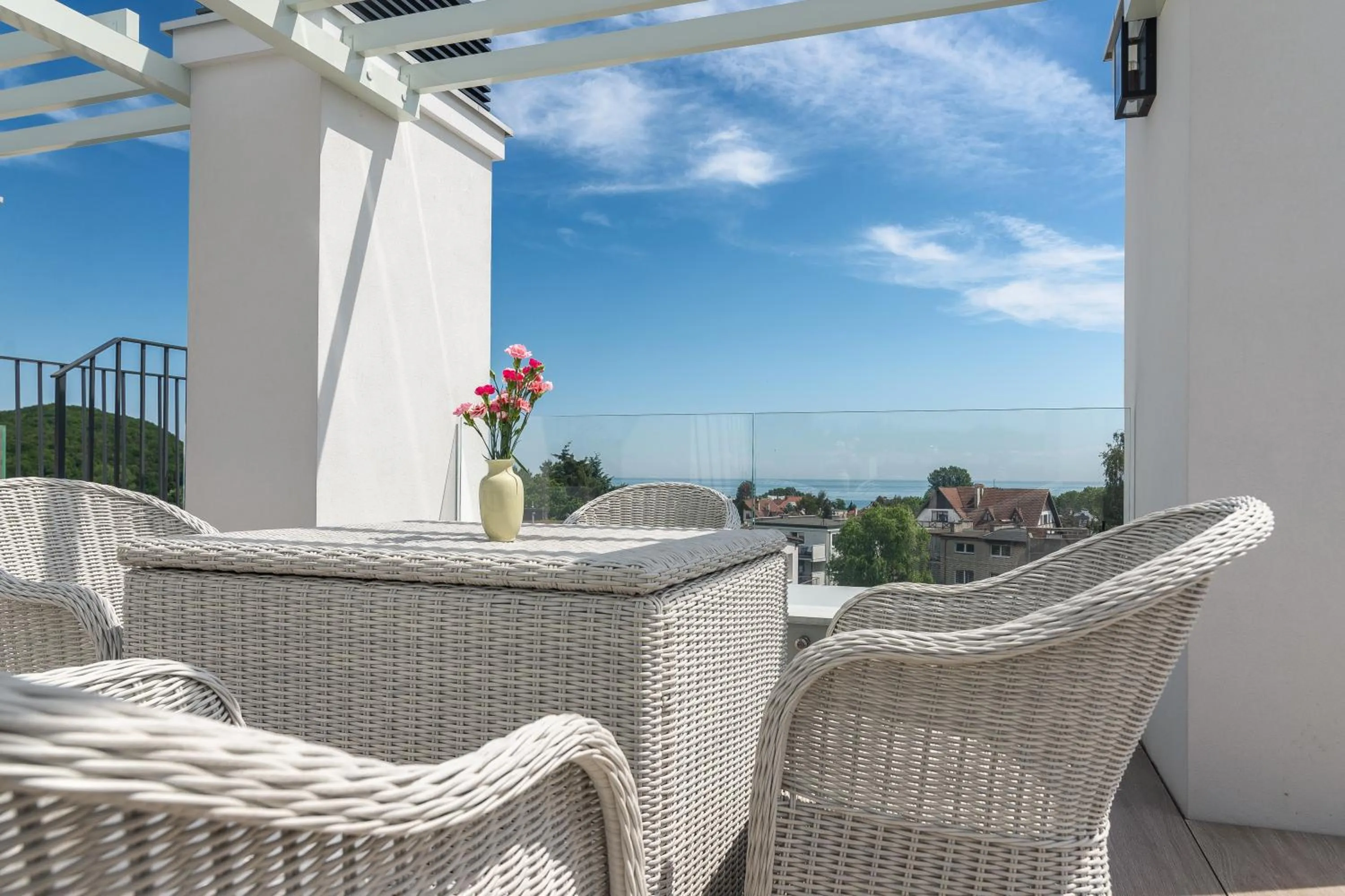 Balcony/Terrace in Moje Orłowo Boutique Bed & Breakfast - Adults Only