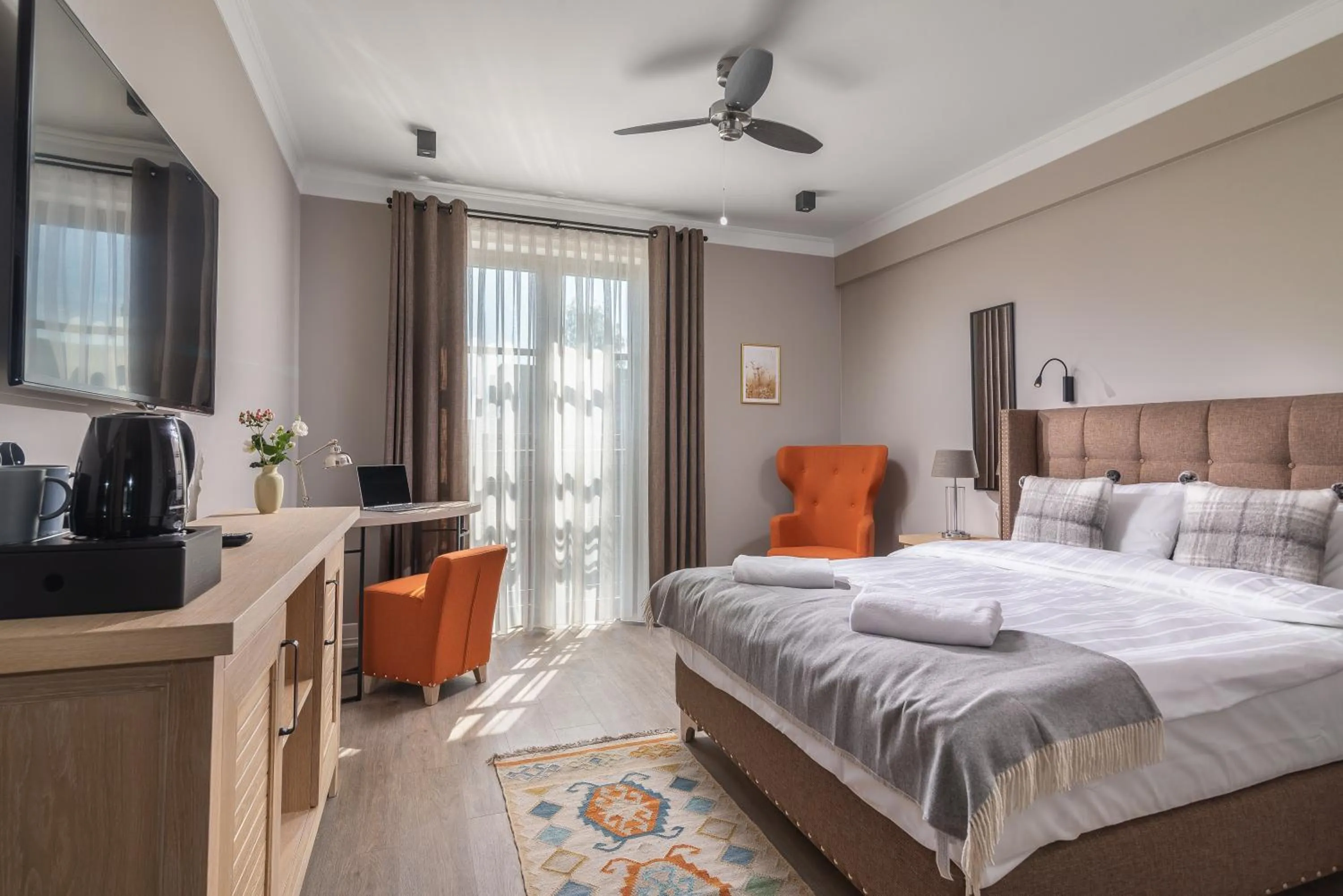 Coffee/tea facilities, Bed in Moje Orłowo Boutique Bed & Breakfast - Adults Only