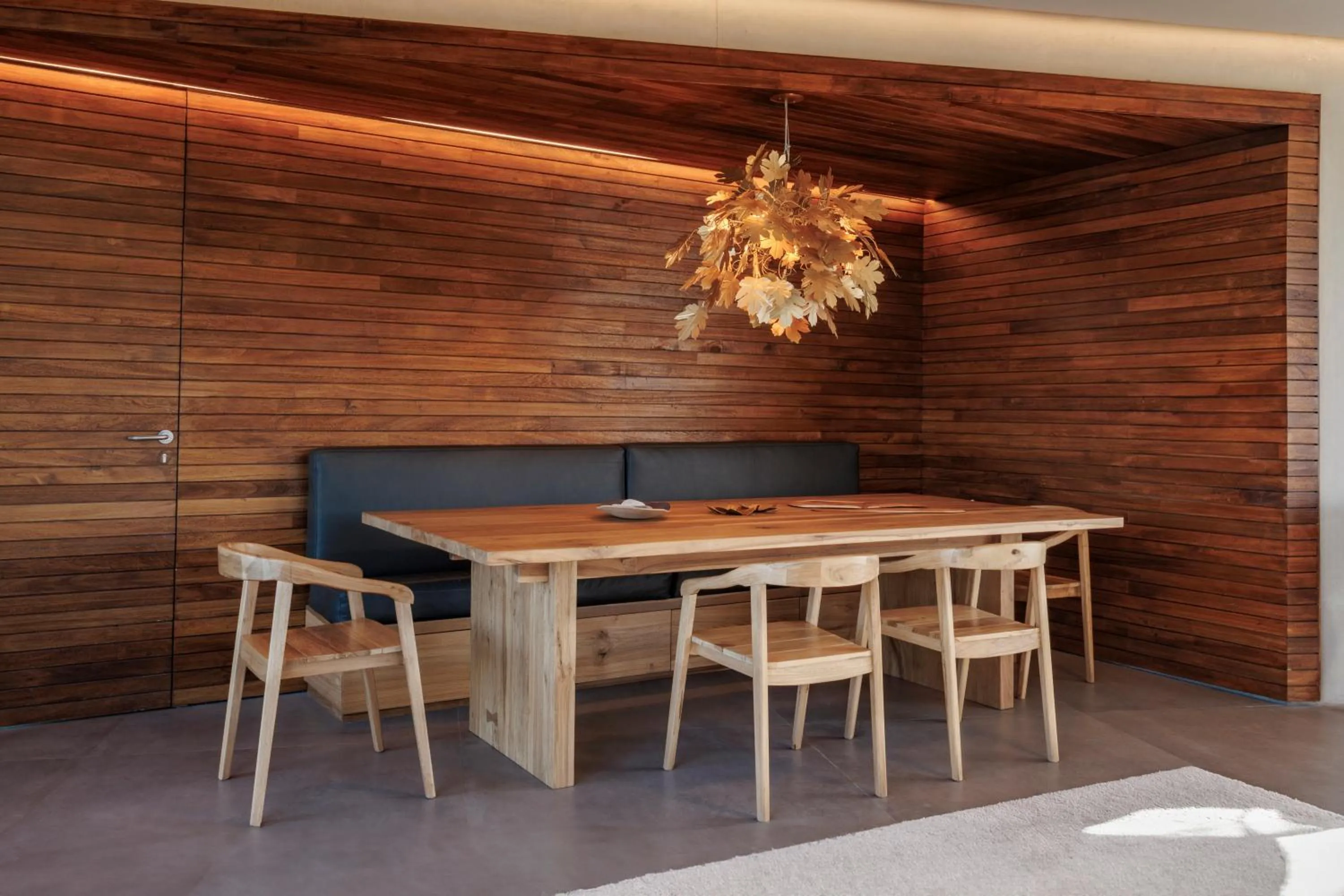 Dining area in Casa de Uco Vineyards and Wine Resort