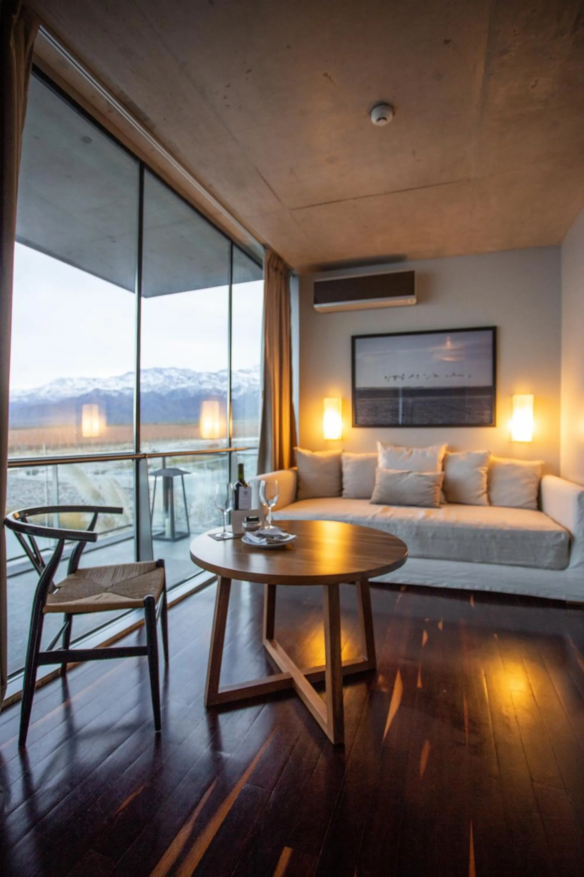 Living room in Casa de Uco Vineyards and Wine Resort