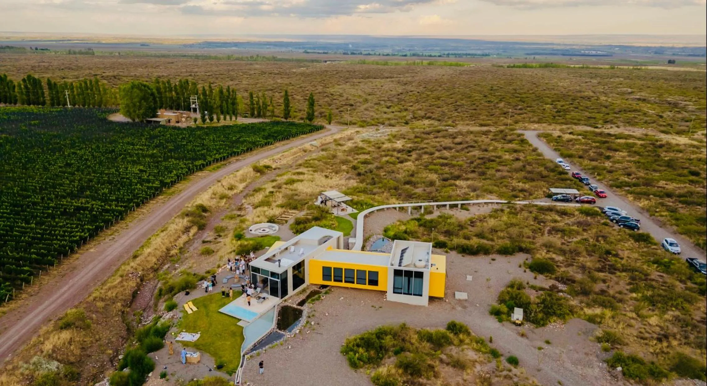 Off site in Casa de Uco Vineyards and Wine Resort