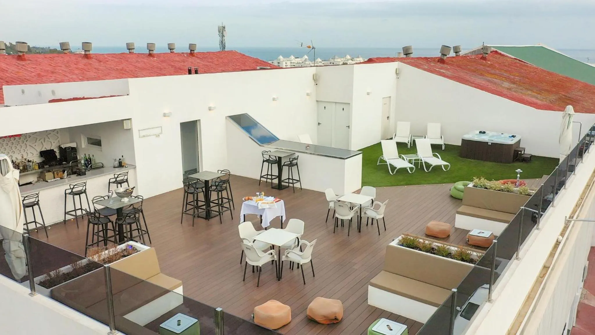 Bird's eye view in DAOS Suites & Terrace Marbella