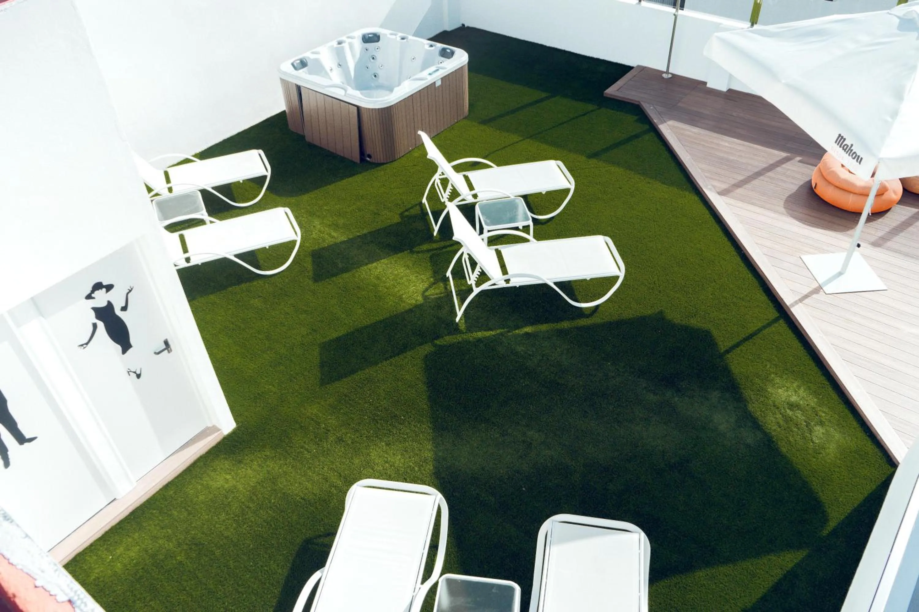 Balcony/Terrace in DAOS Suites & Terrace Marbella