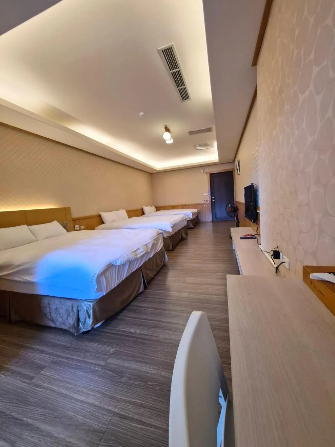Bed in Dragon Manor Resort
