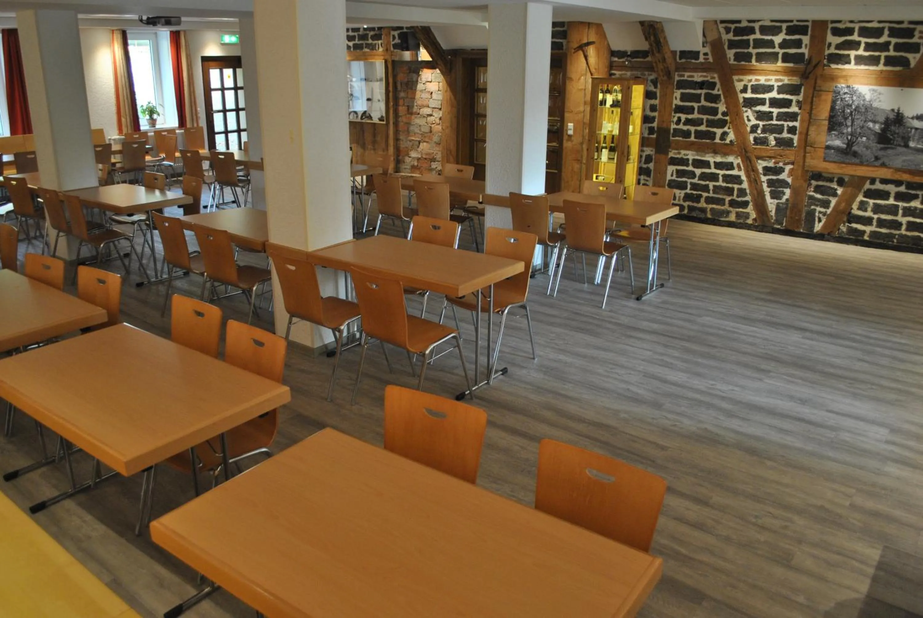 Seating area in Flambacher Mühle
