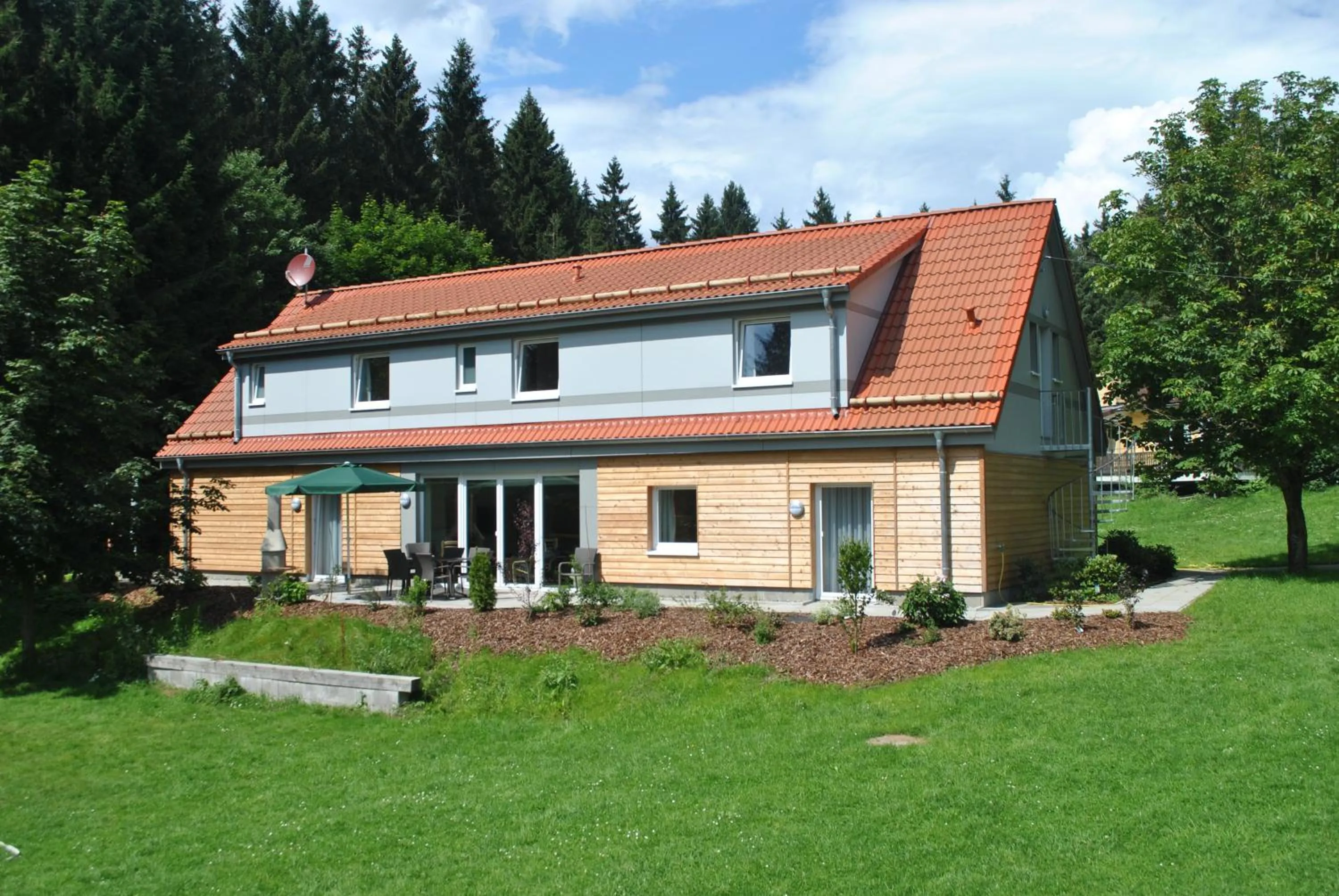 Facade/entrance in Flambacher Mühle
