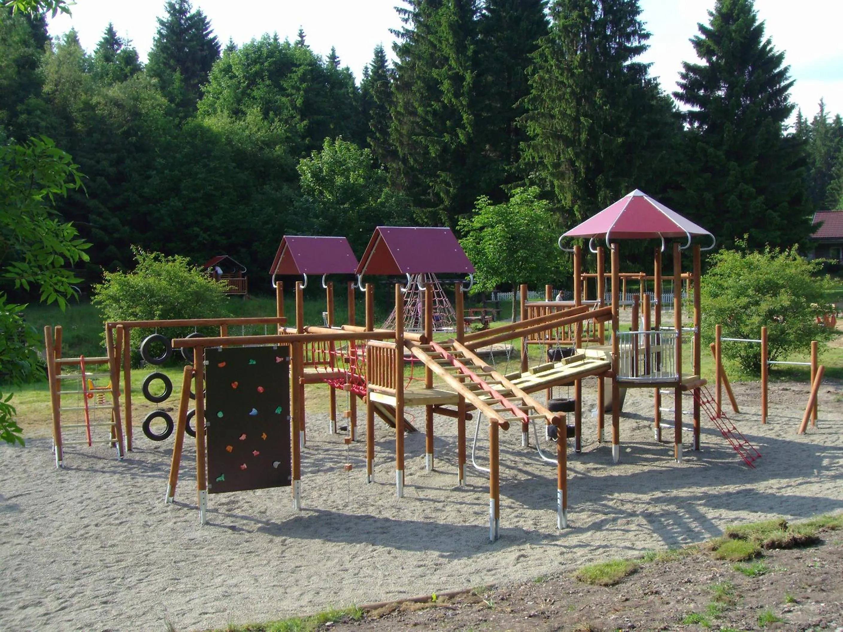 Children play ground in Flambacher Mühle