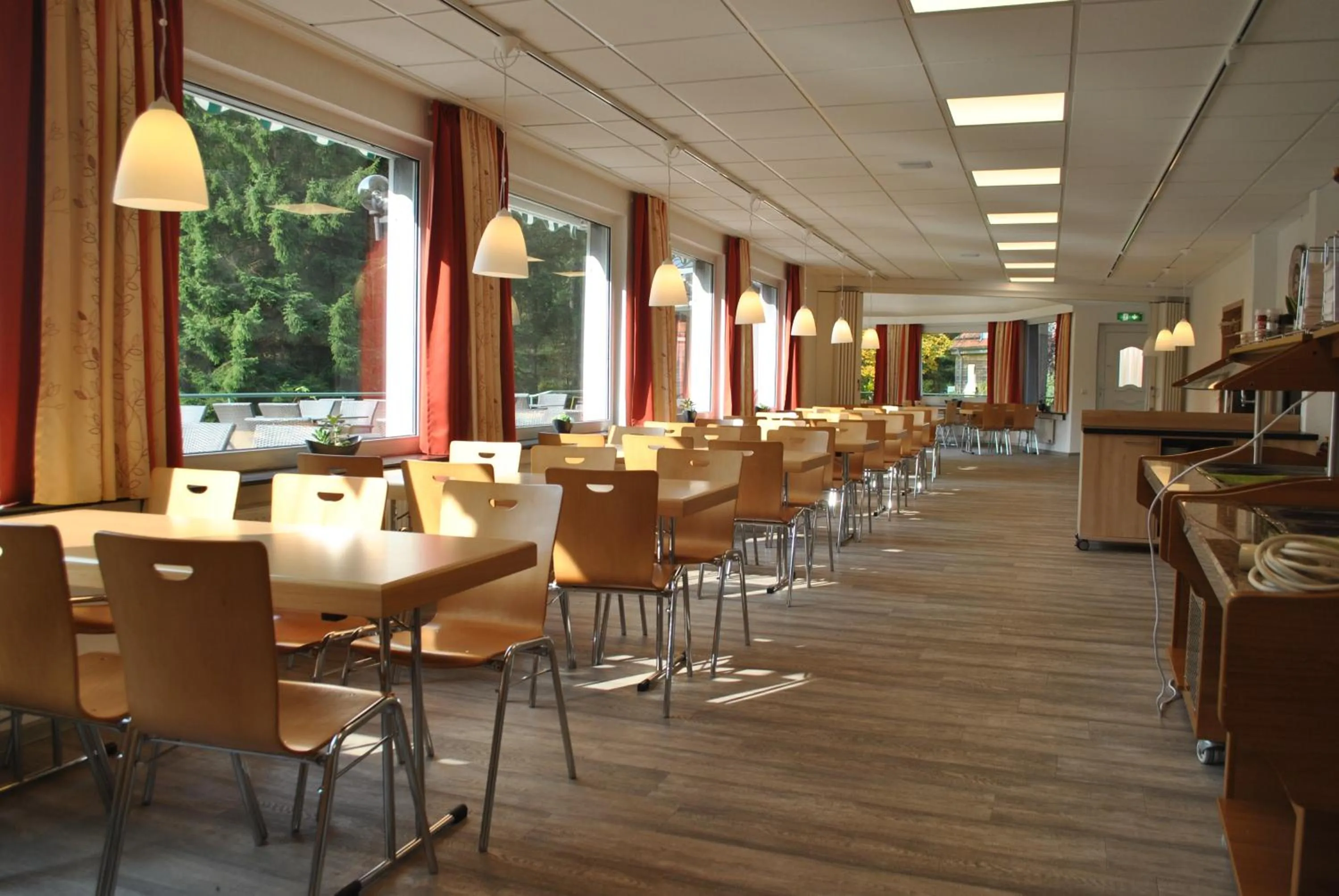 Garden view in Flambacher Mühle