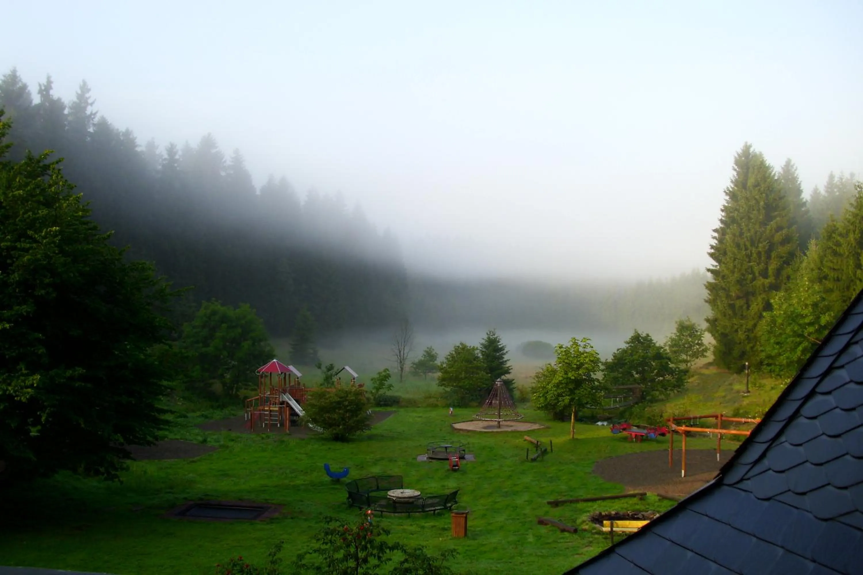 Natural landscape in Flambacher Mühle