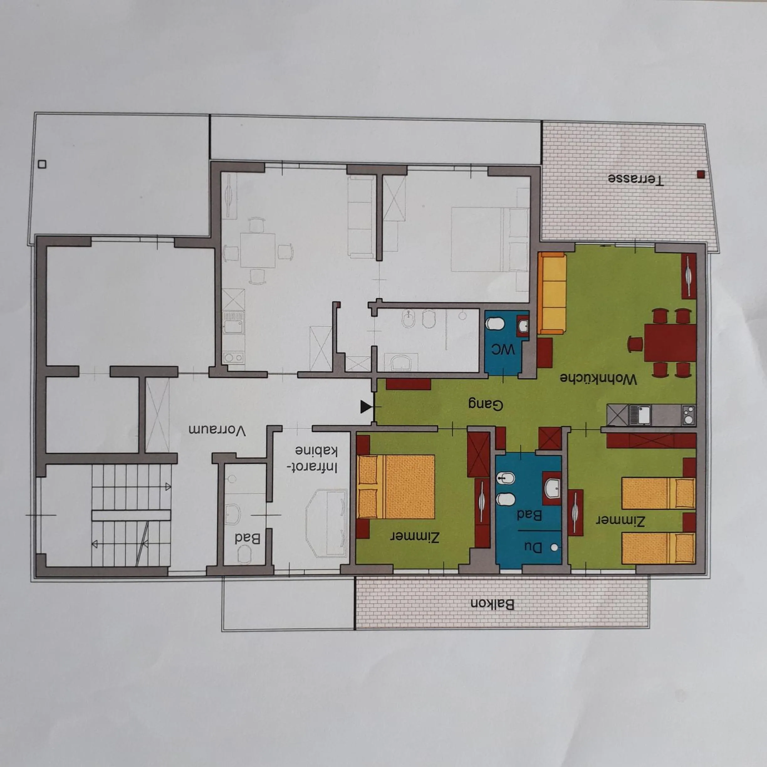 Floor plan in Haus Christian