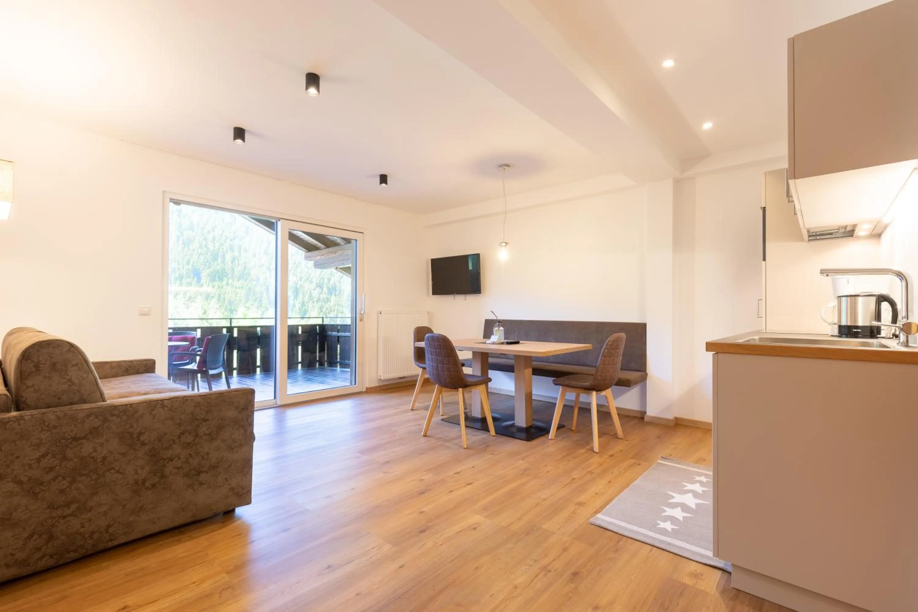 Kitchen or kitchenette in Haus Christian