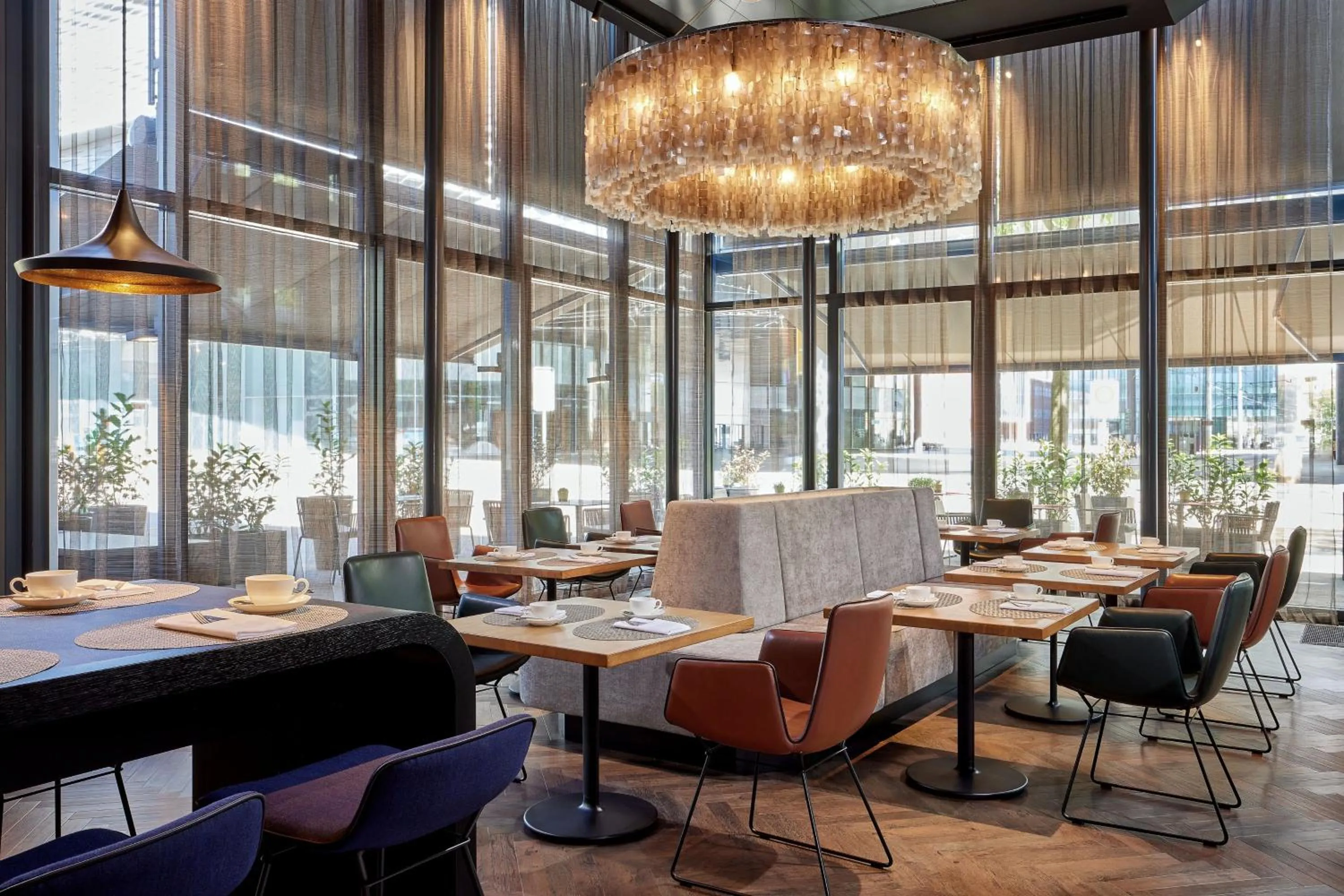 Breakfast in Basel Marriott Hotel