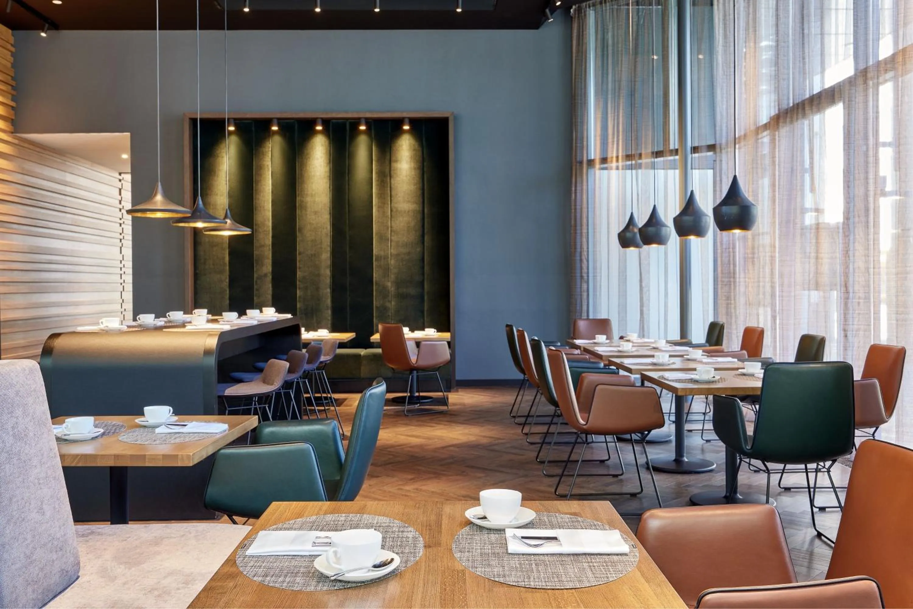 Breakfast in Basel Marriott Hotel