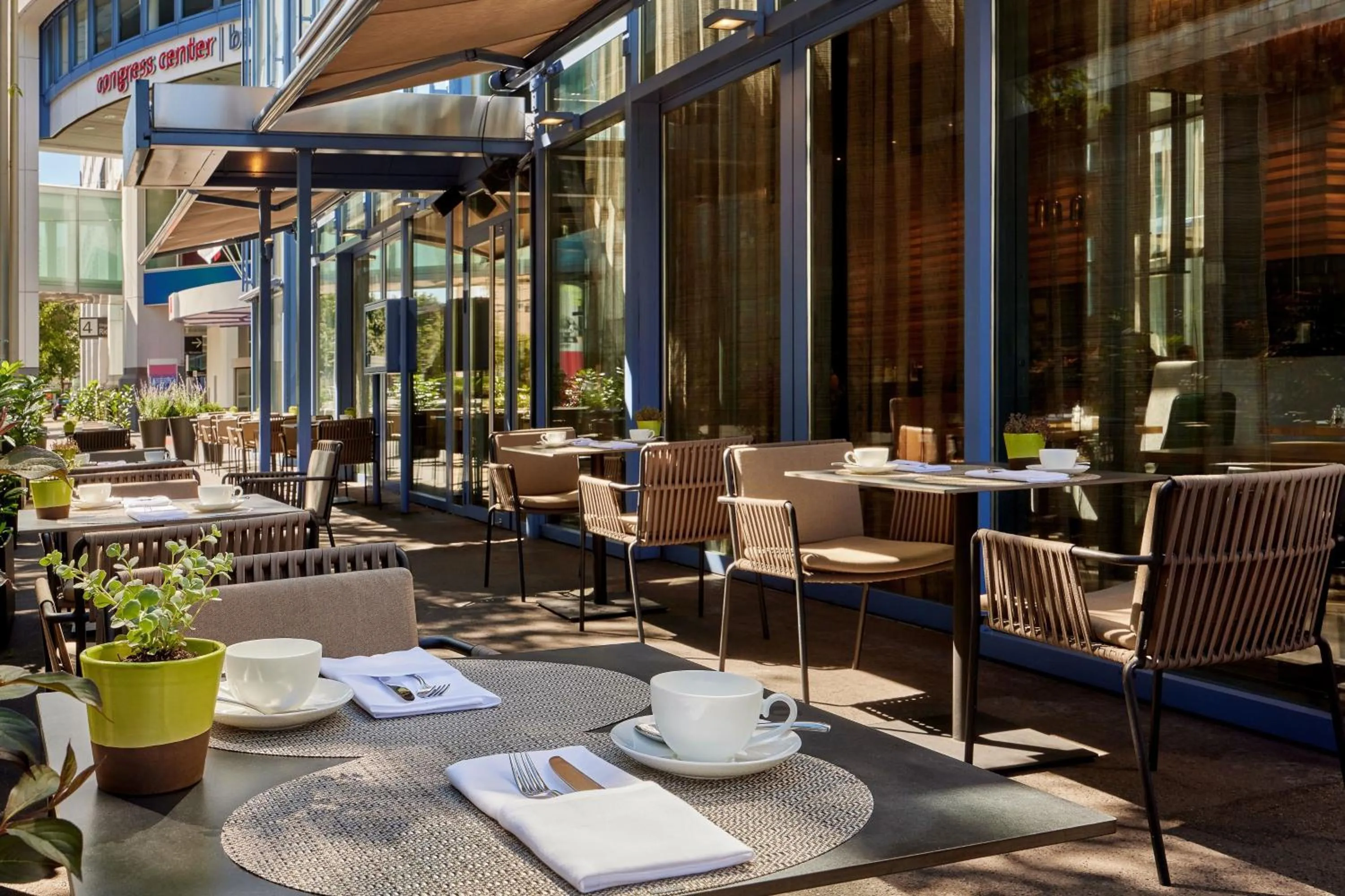 Breakfast in Basel Marriott Hotel