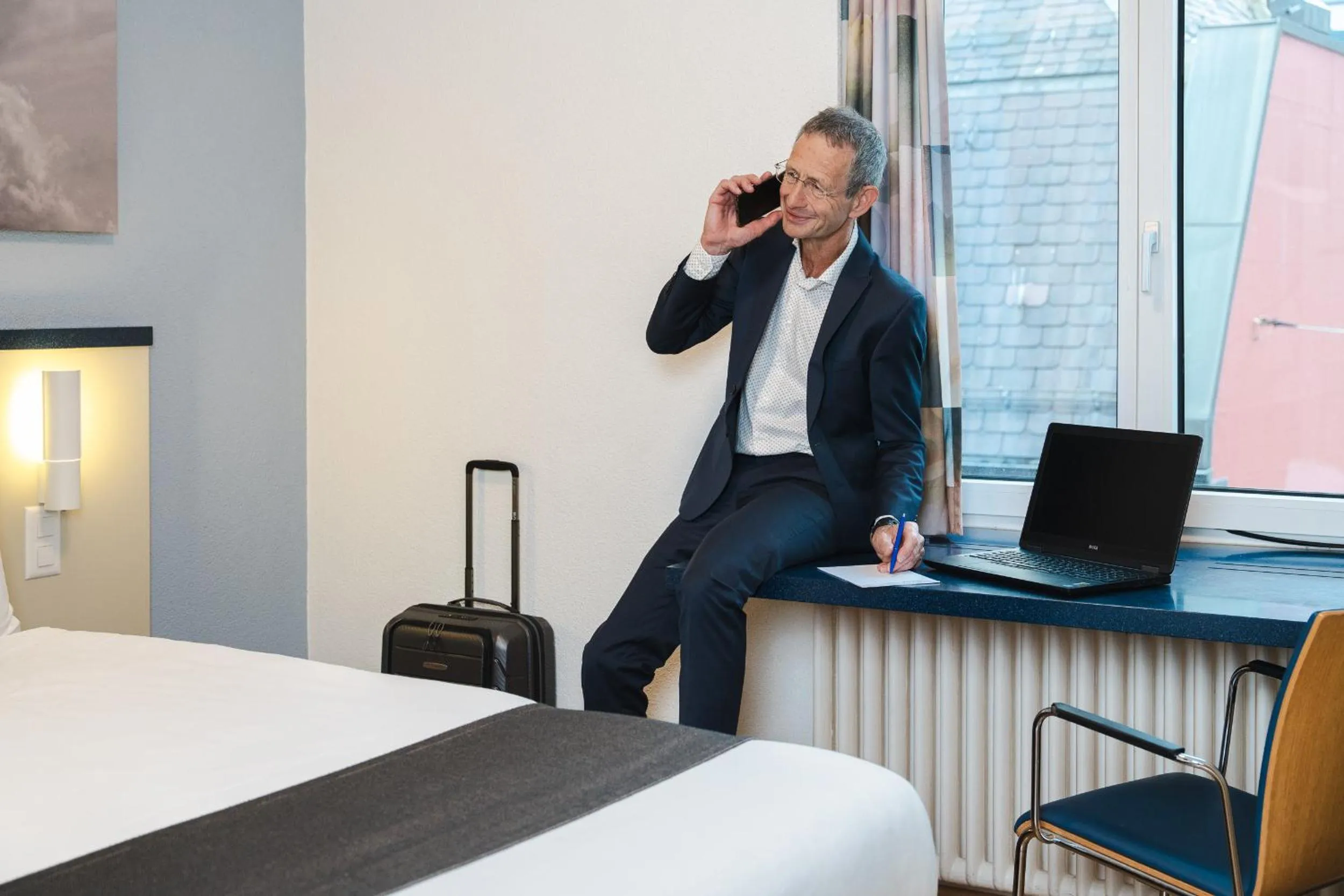 Photo of the whole room in Hotel Bristol Zurich