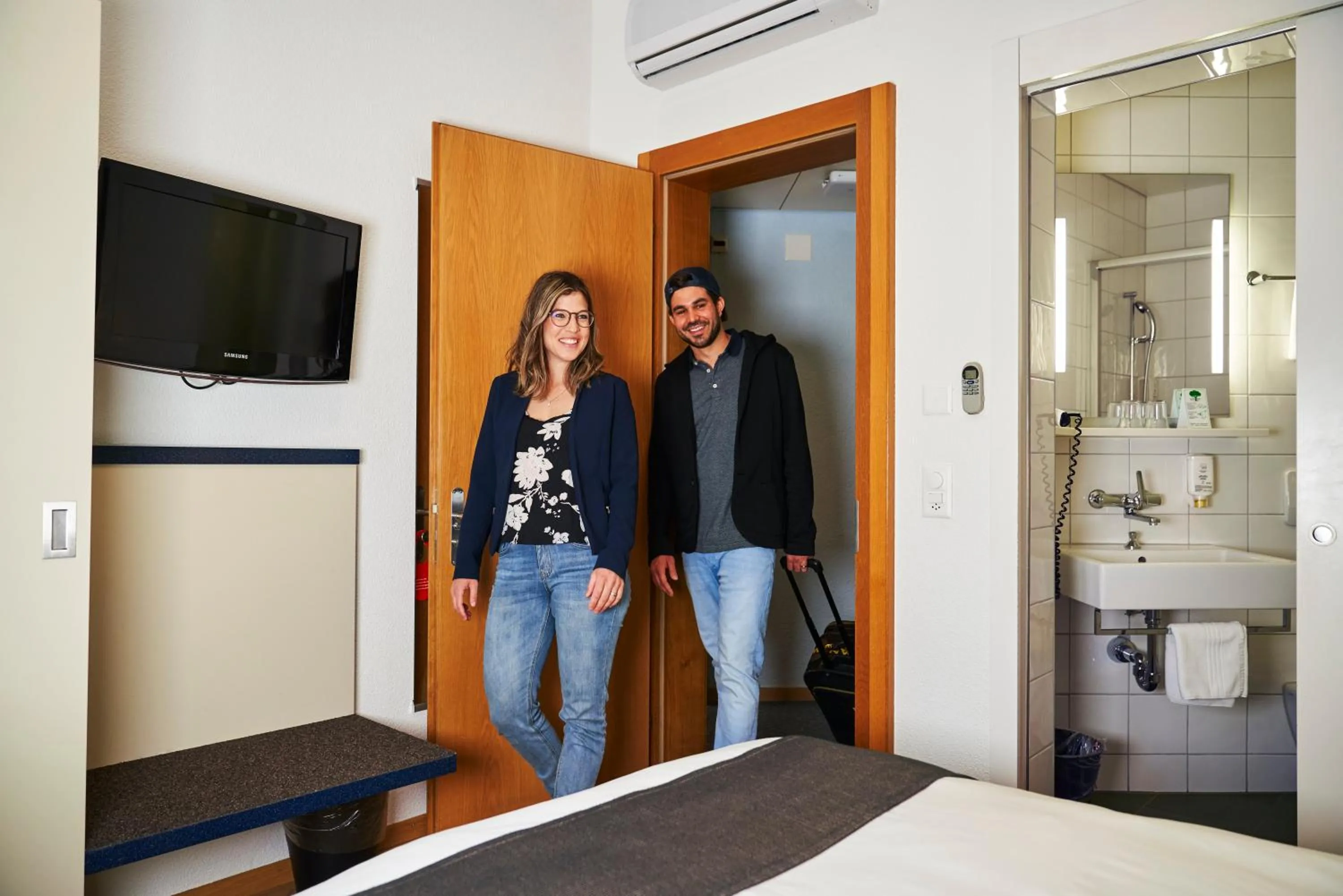 Bedroom in Hotel Bristol Zurich