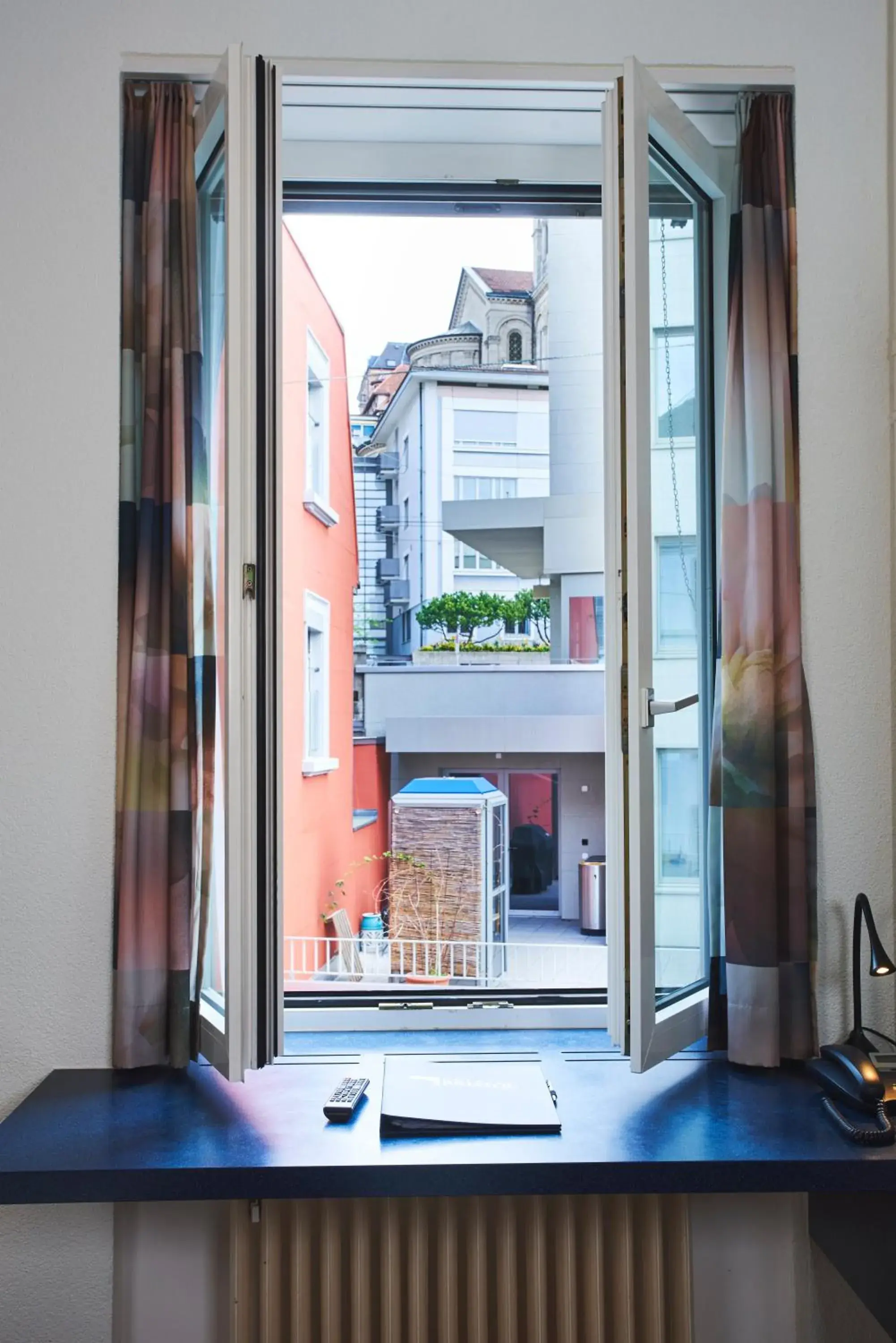 City view in Hotel Bristol Zurich City view in Hotel Bristol Zurich