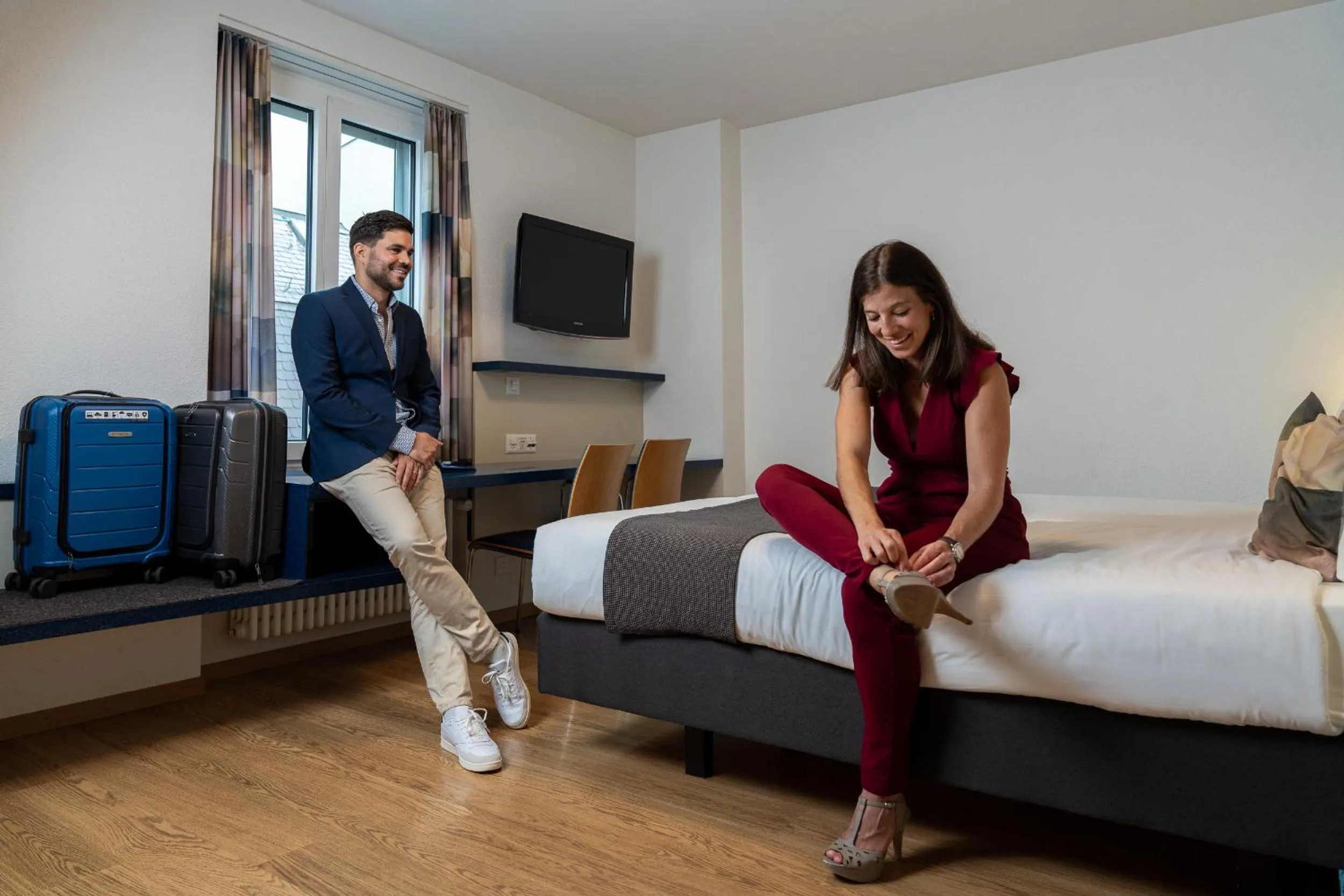 Photo of the whole room, Bed in Hotel Bristol Zurich