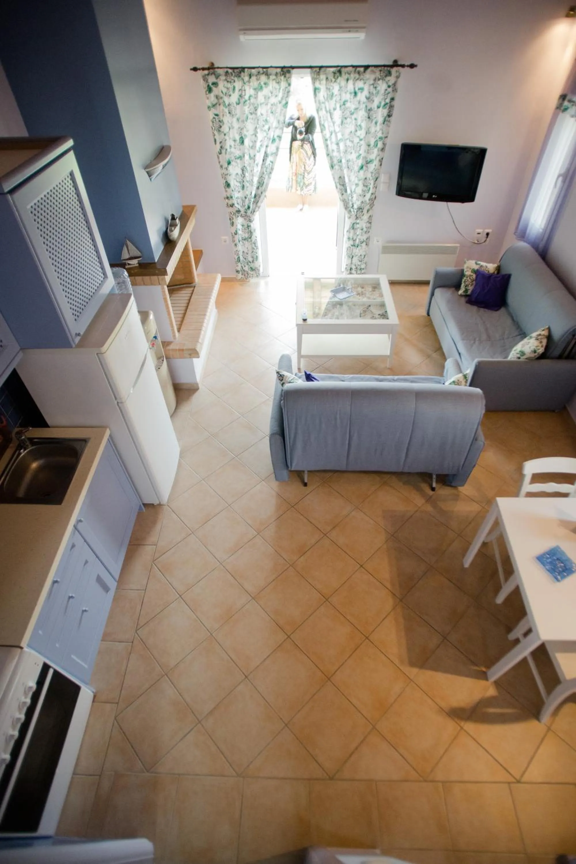 Seating area in PLEIADES lUXURY APARTMENTS