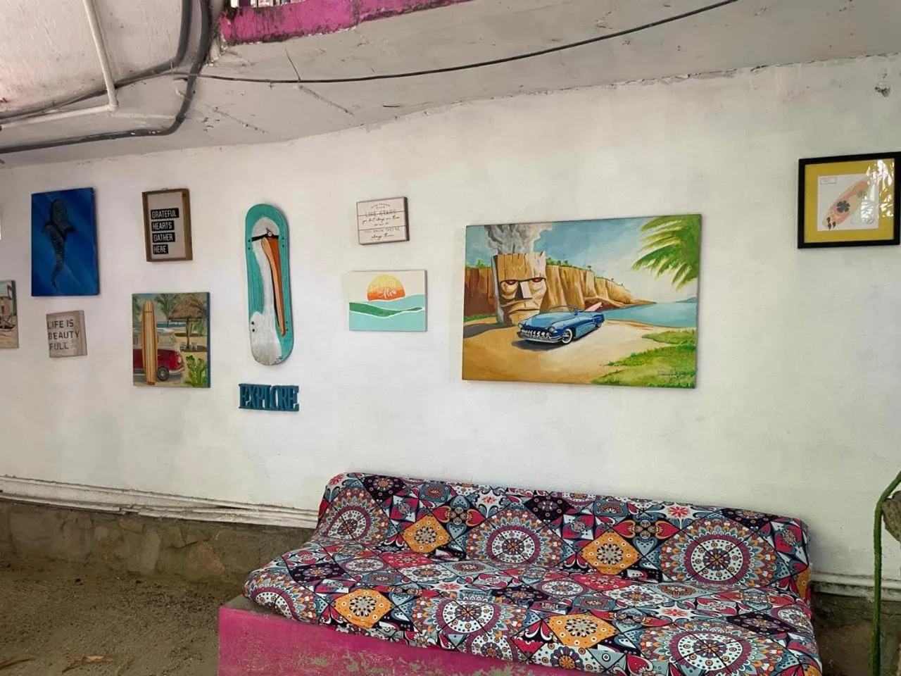 Seating area in Hotel Posada Señor Mañana