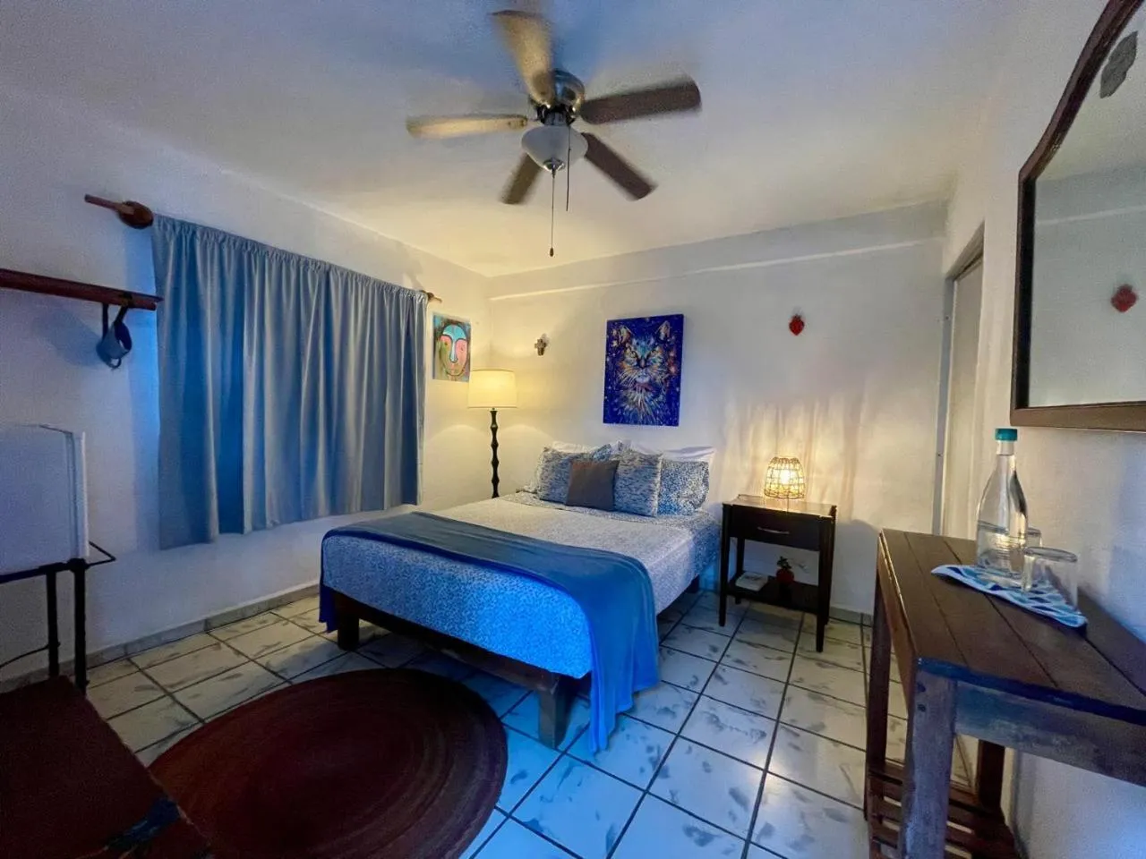 Decorative detail, Bed in Hotel Posada Señor Mañana