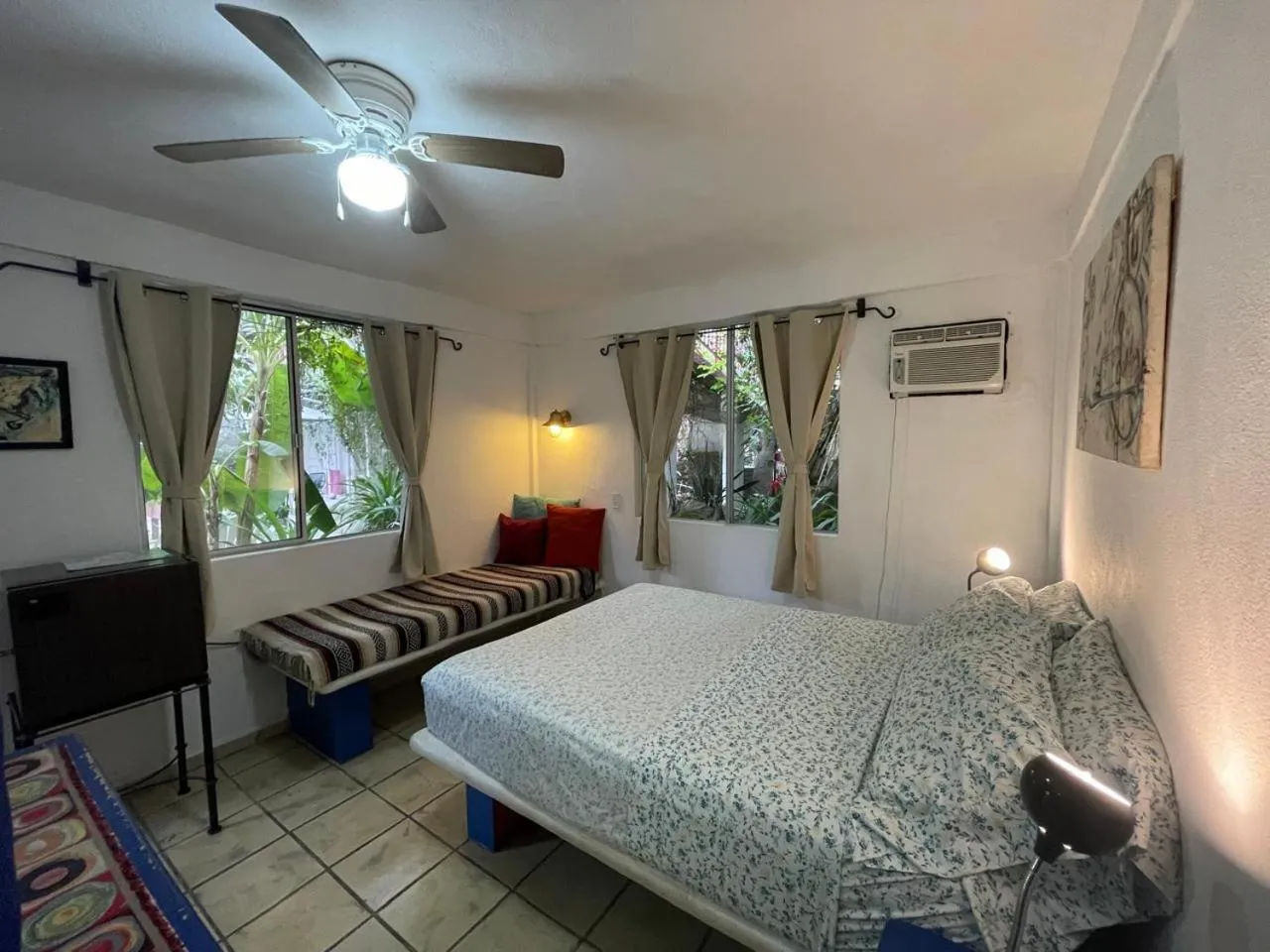 View (from property/room), Bed in Hotel Posada Señor Mañana