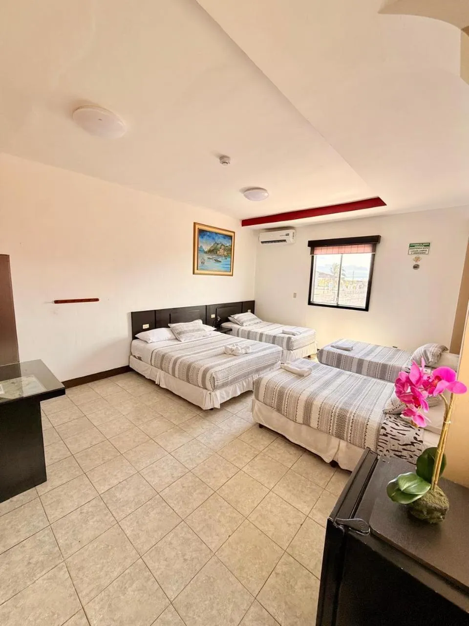 Bed in Hotel Los Algarrobos