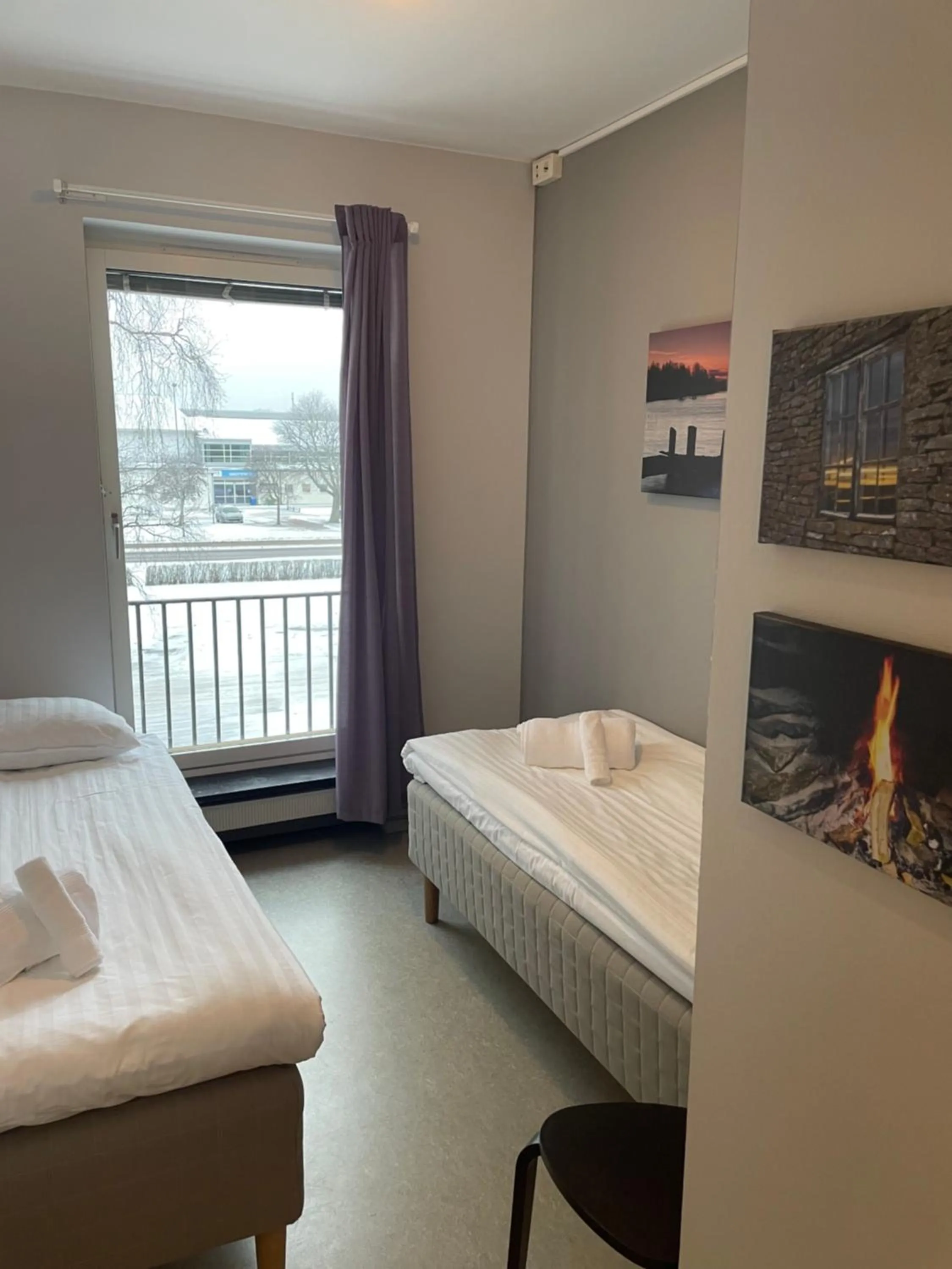 Bed in Broholm Bed&Breakfast