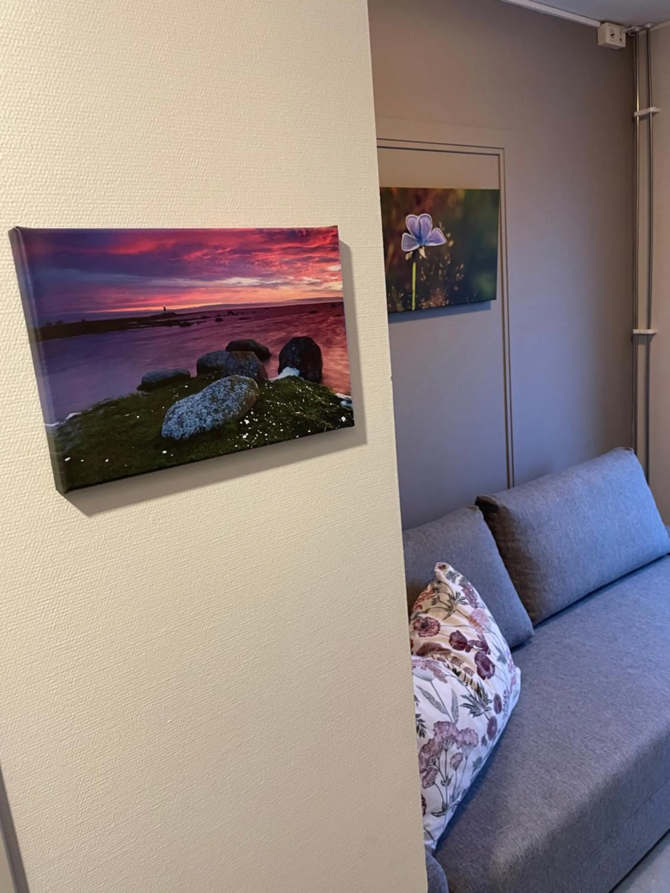 Seating area in Broholm Bed&Breakfast