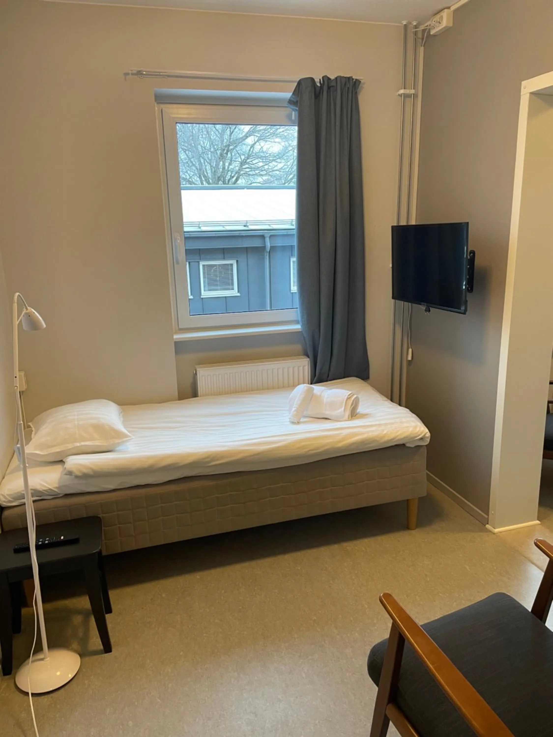 Bed in Broholm Bed&Breakfast