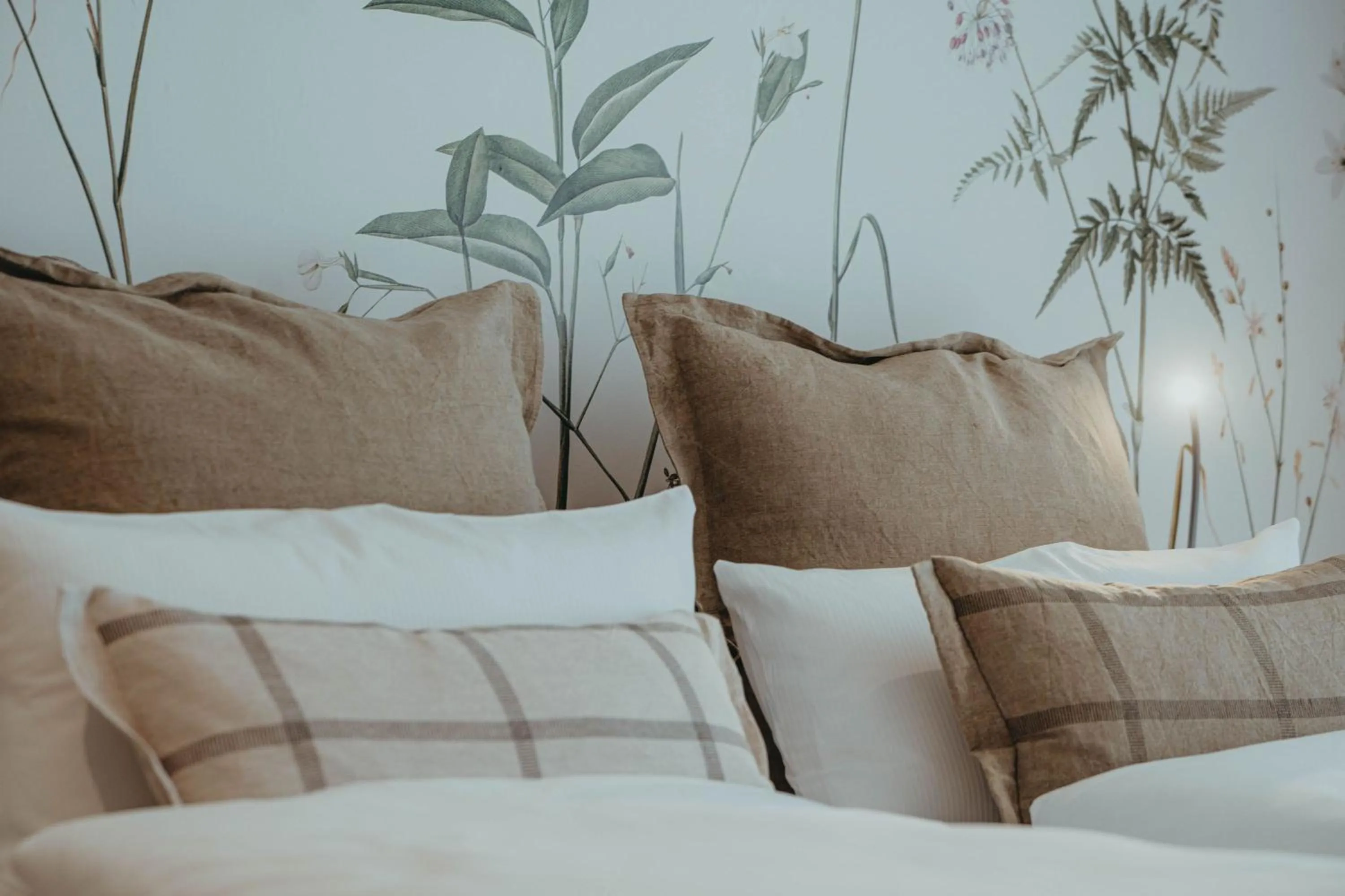 Bed in Biohotel WildLand Natural Resort