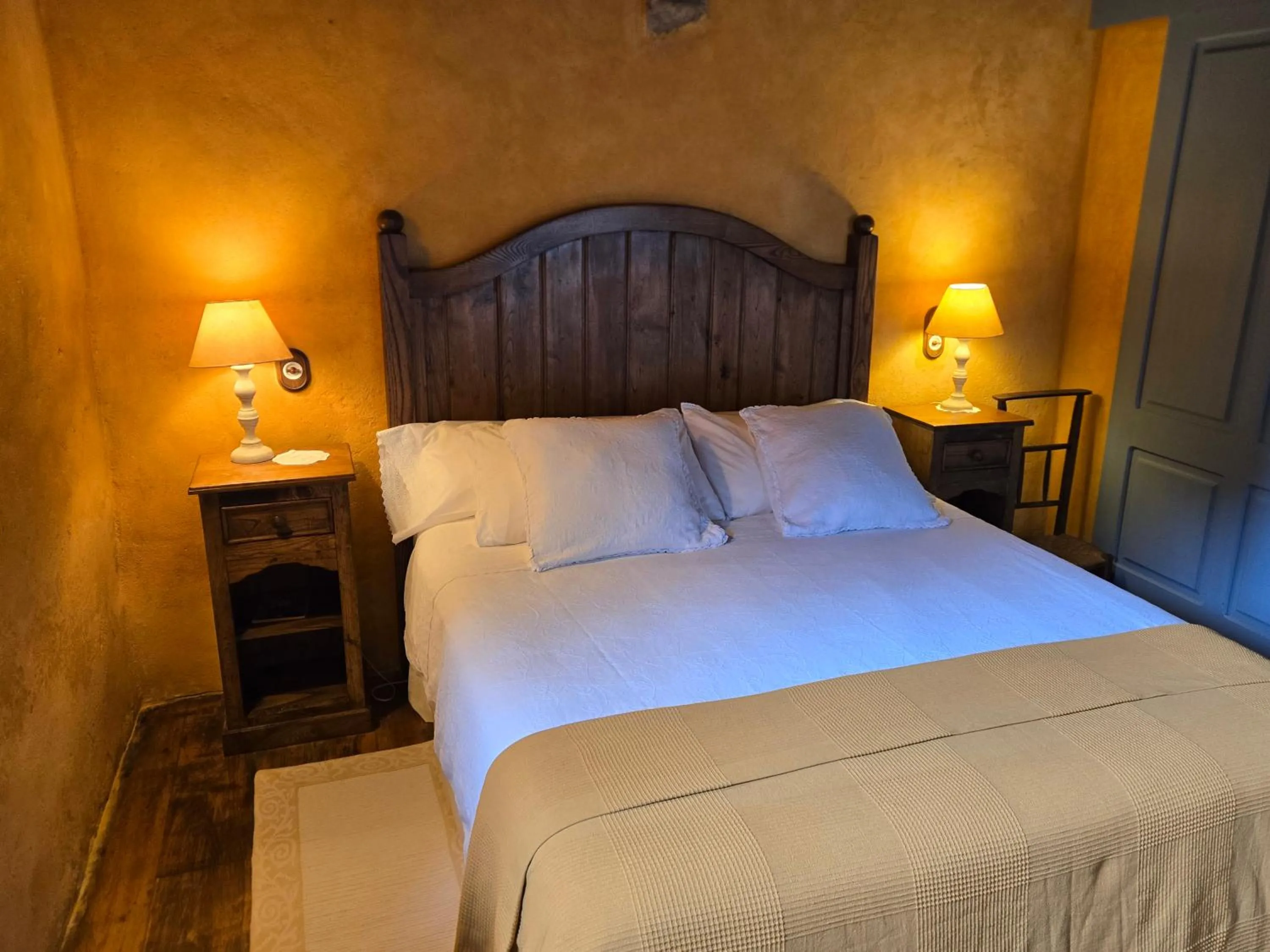 Bed in Casa do Castelo de Andrade